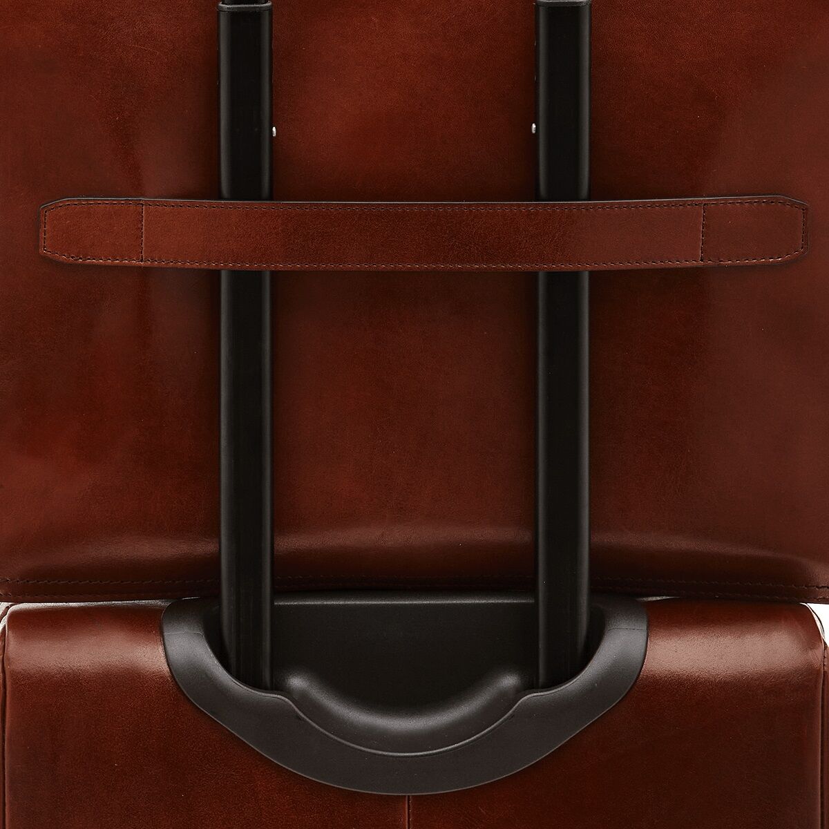 The Bridge Dante Leder-Aktenstasche 40cm Braun/Gold