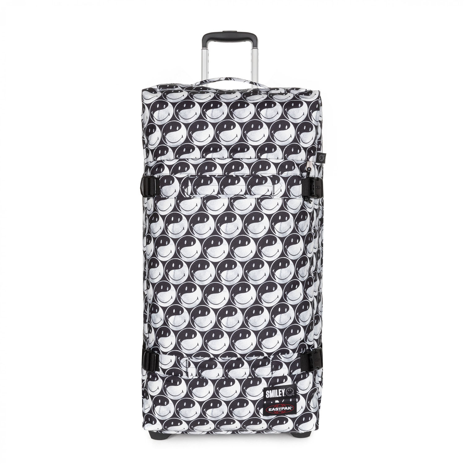 Eastpak Transit'R Reisetrolley M mit 2 Rollen 2024 Smiley YY Black