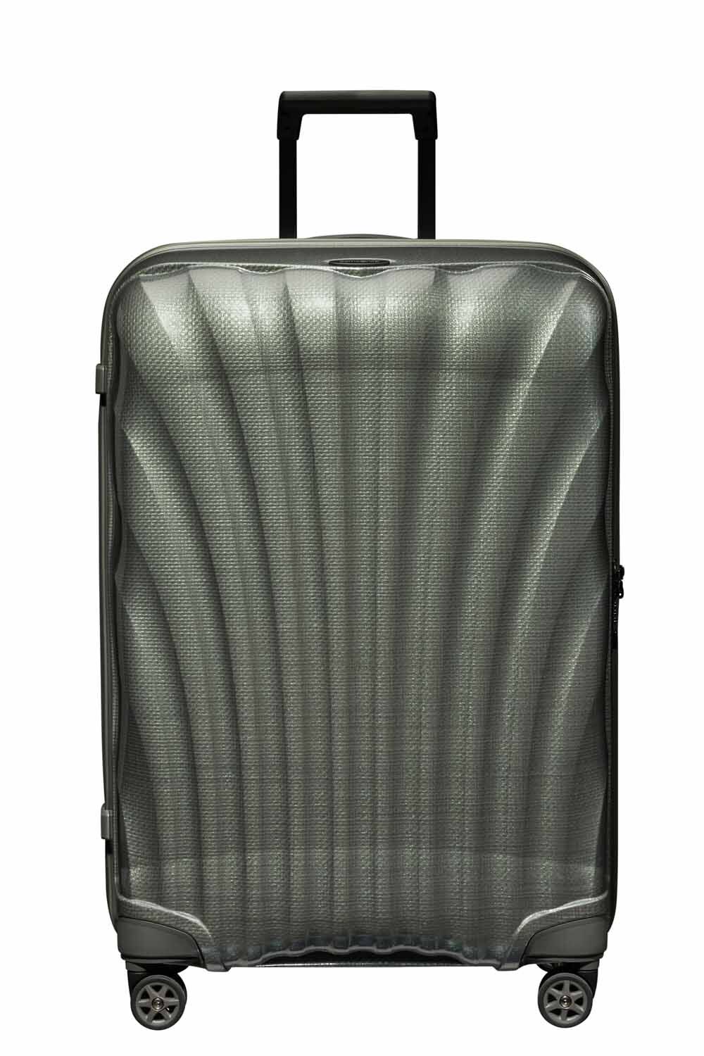 Samsonite C-Lite Trolley mit 4 Rollen 75cm + GRATIS HOTELGUTSCHEIN Metallic Green