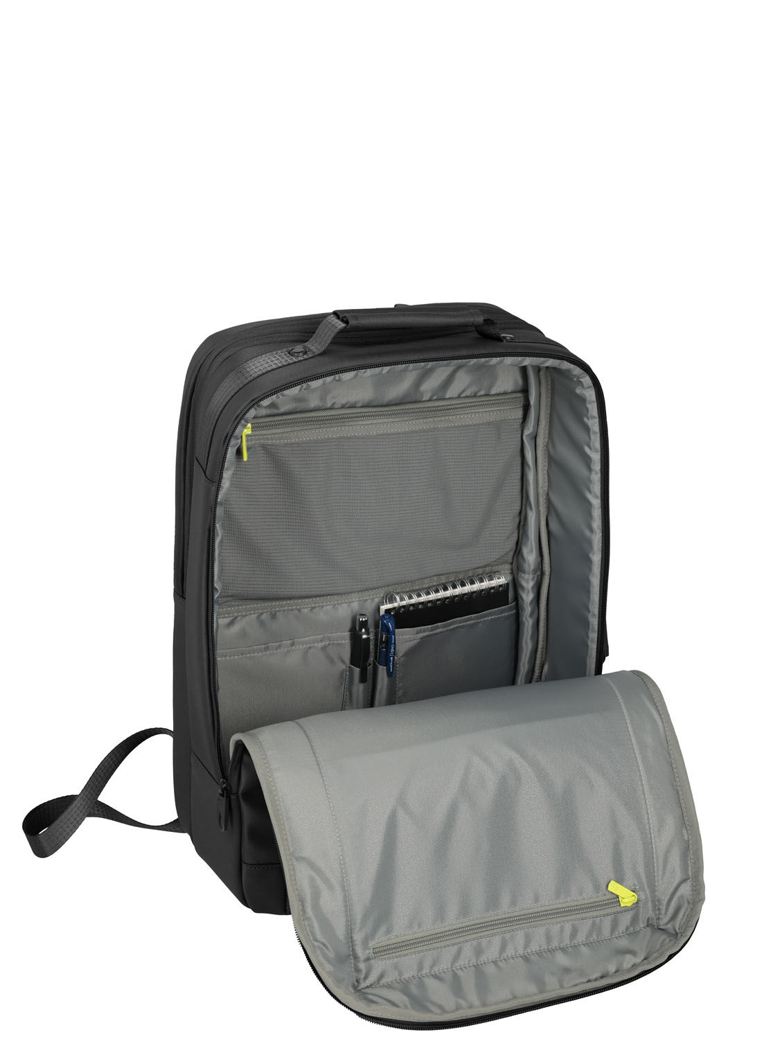 Travelite Workfloow Rucksack L mit 17" Laptopfach Schwarz