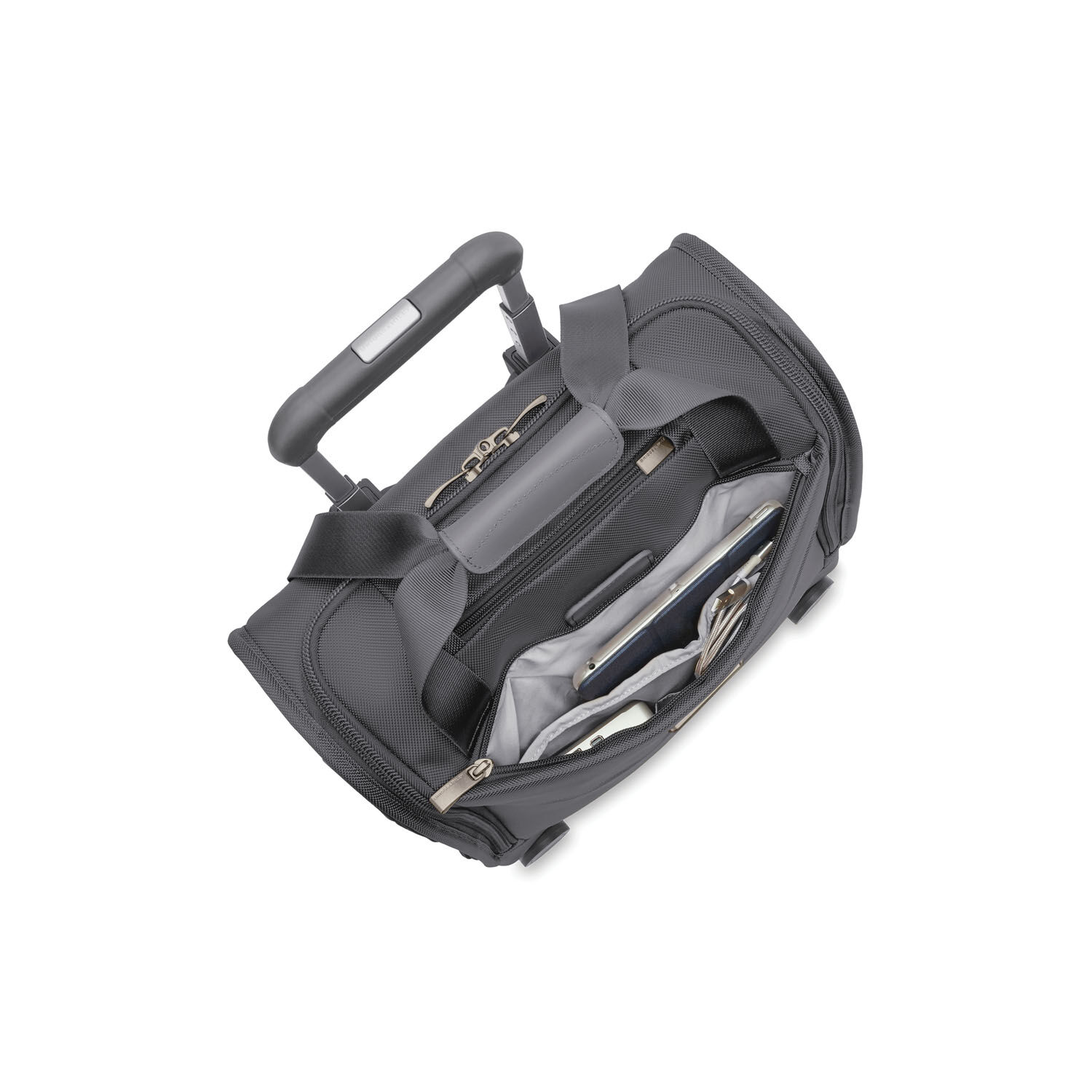 Briggs & Riley Baseline Limited Edition Cabin Spinner Steel Grey