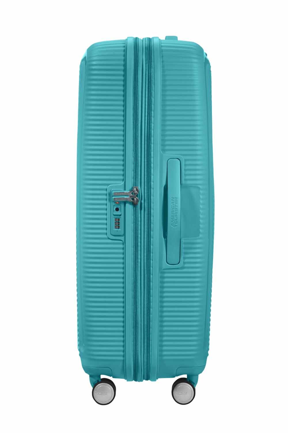 American Tourister Soundbox 4-Rollen-Trolley L 77cm, erweiterbar Turquoise Tonic