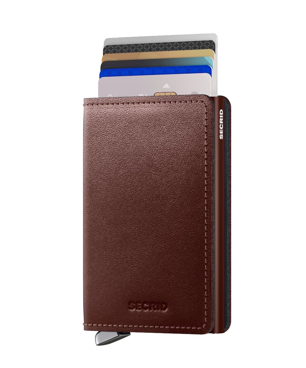 Secrid Slimwallet Premium Dusk SDu-Dark Brown