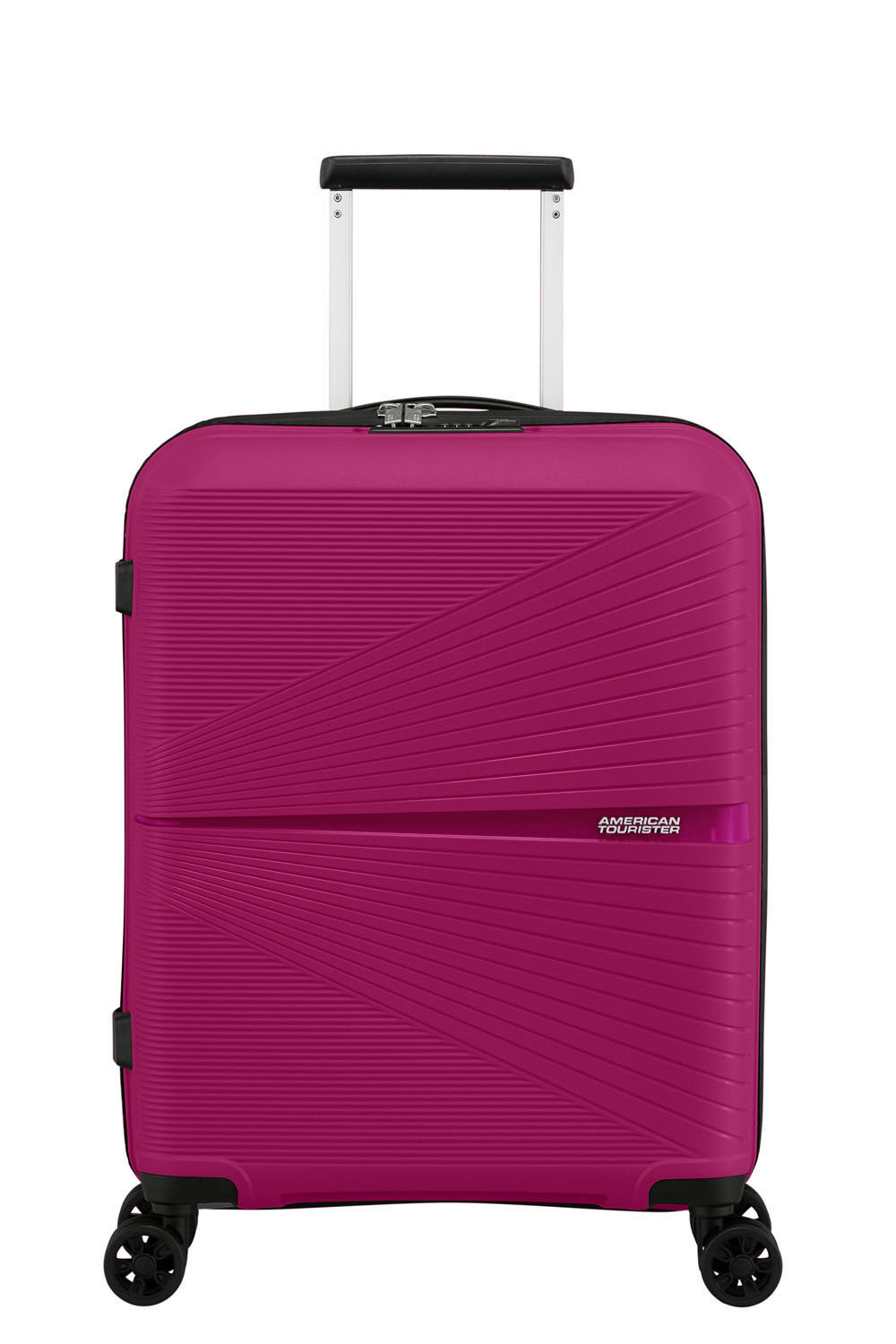 American Tourister Airconic Handgepäck Trolley 55cm mit 4 Rollen + GRATIS HOTELGUTSCHEIN Deep Orchid