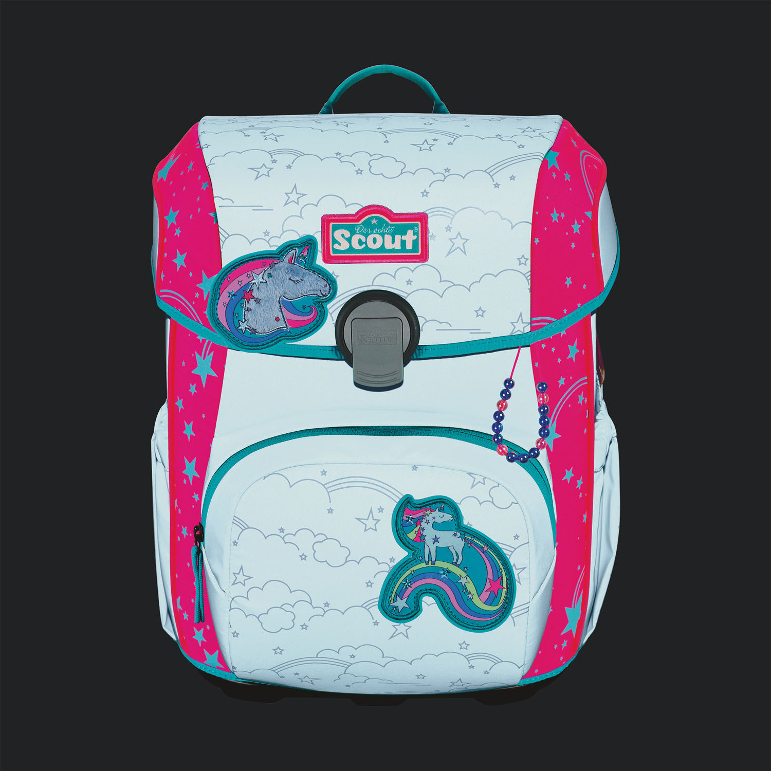 Scout Neo Exklusiv Superflash Extreme Schulranzen-Set 4-teilig Unicorn Scout Neo Exklusiv Superflash Extreme Schulranzen-Set 4-teilig Unicorn