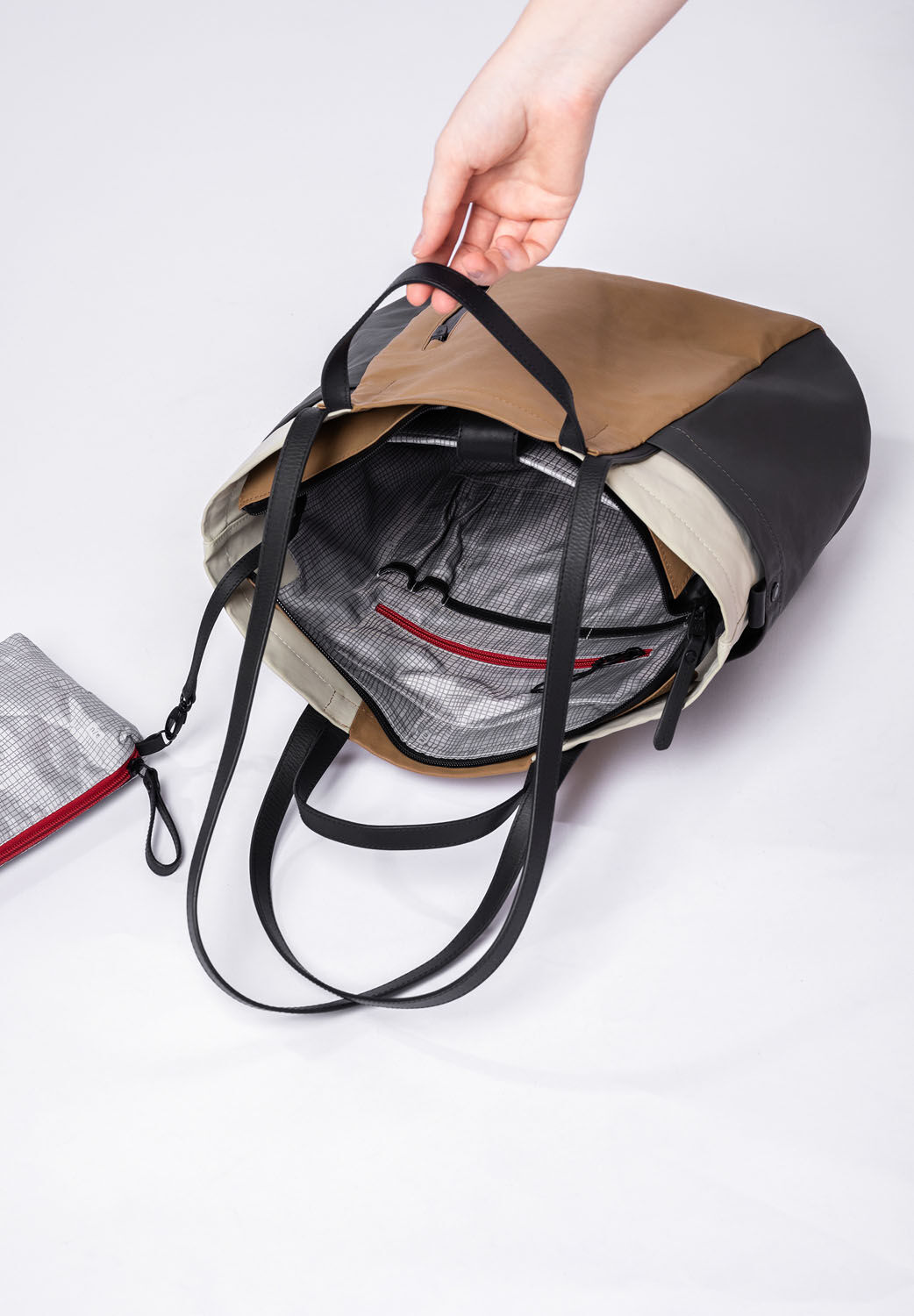 aunts & uncles Japan Takamatsu Shopper mit 13" Notebookfach tapir/ash/dust