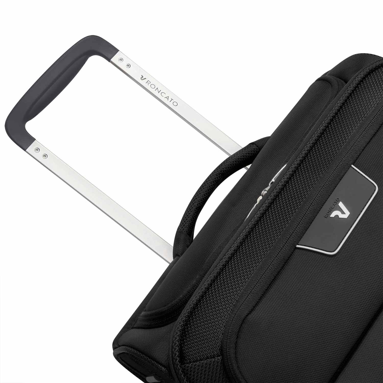 Roncato Joy Handgepäck Carry-On 4-Rollen mit USB-Anschluss Schwarz