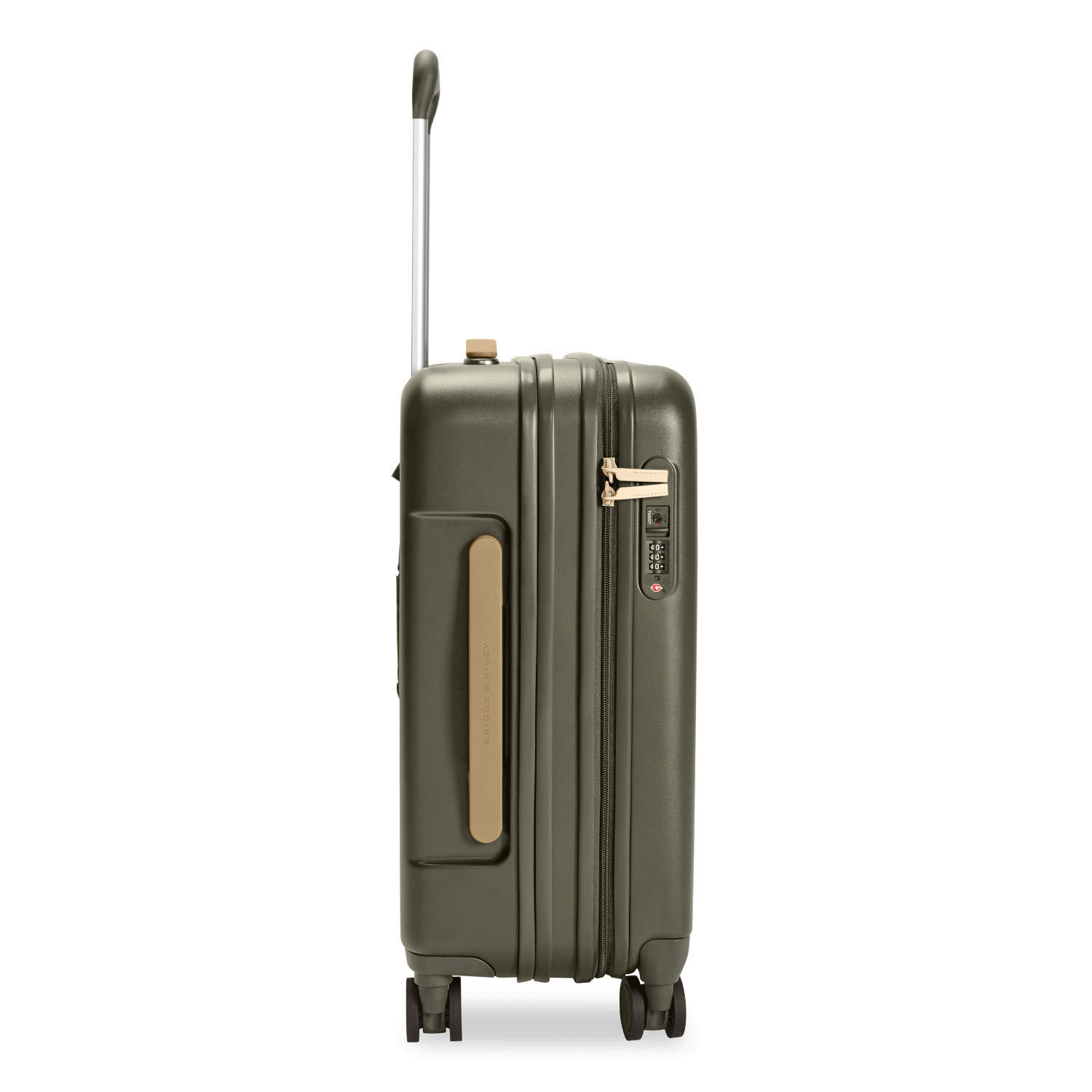 Briggs & Riley Sympatico 3.0 Global 53cm Carry-On Expandable Spinner Olive