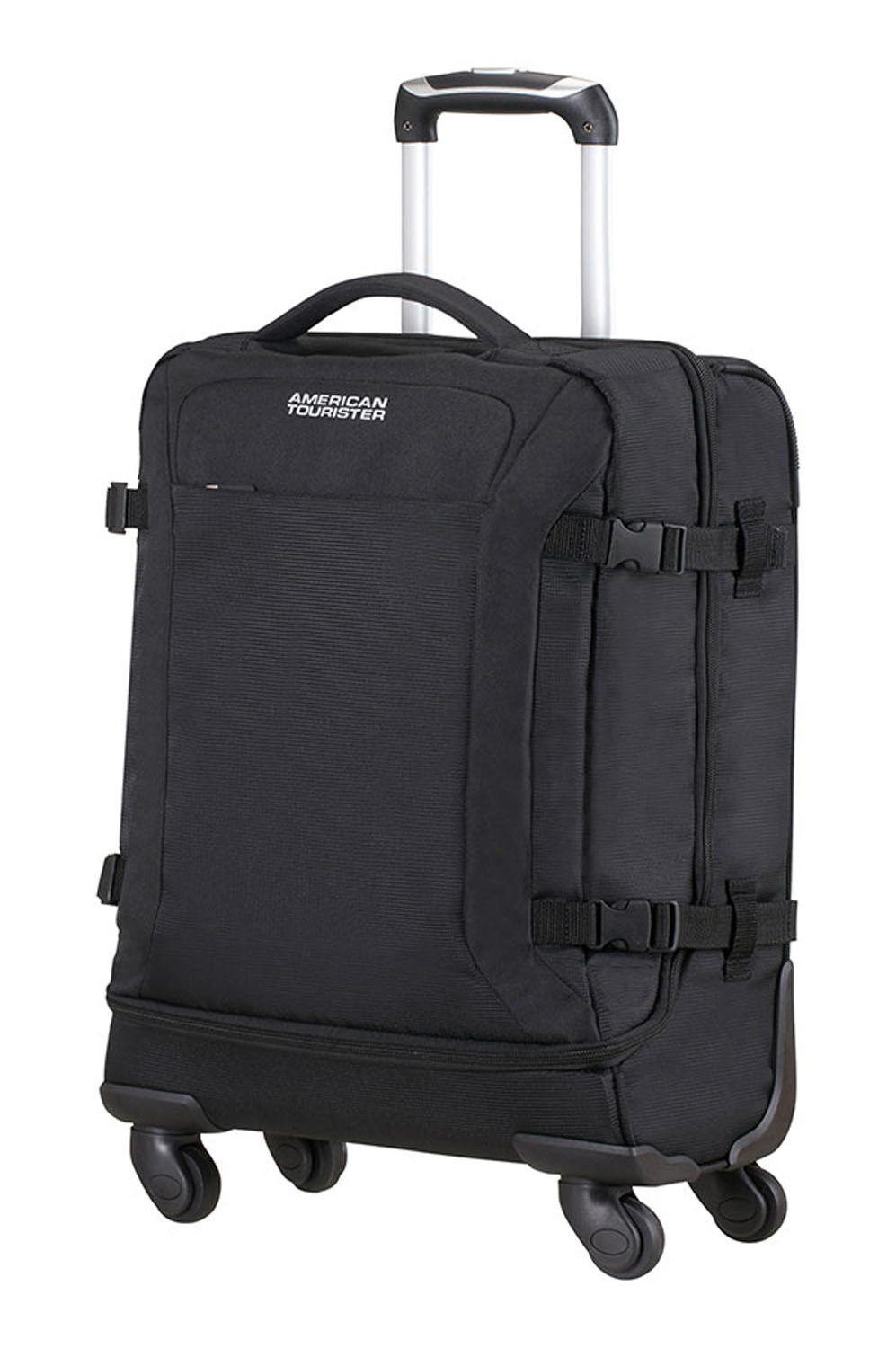 American Tourister Road Quest Trolley mit 4 Rollen 55cm Solid Black