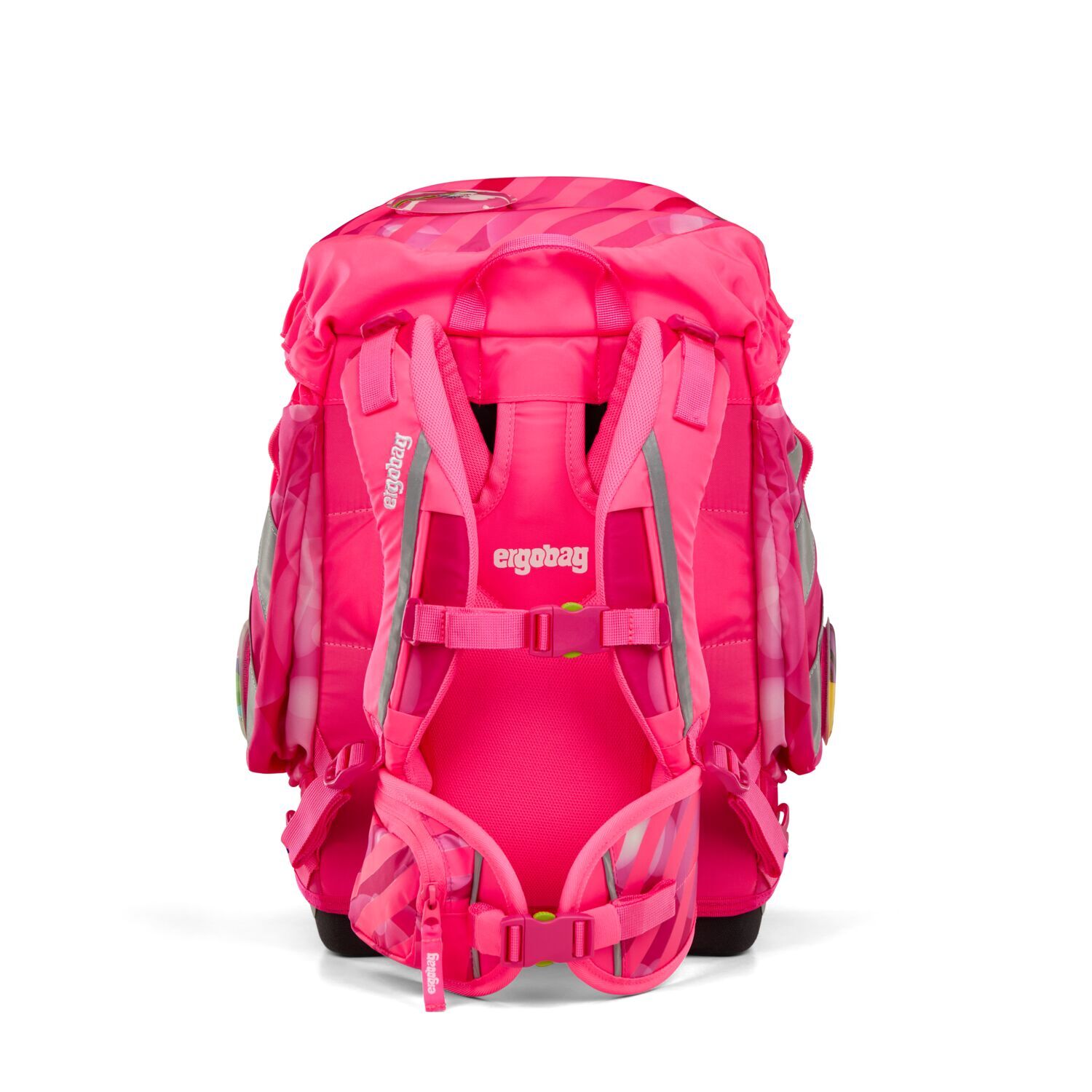 ergobag pack Neo Edition Schulrucksack-Set, 6-tlg. 2025 KuntBärbuntes Einhorn
