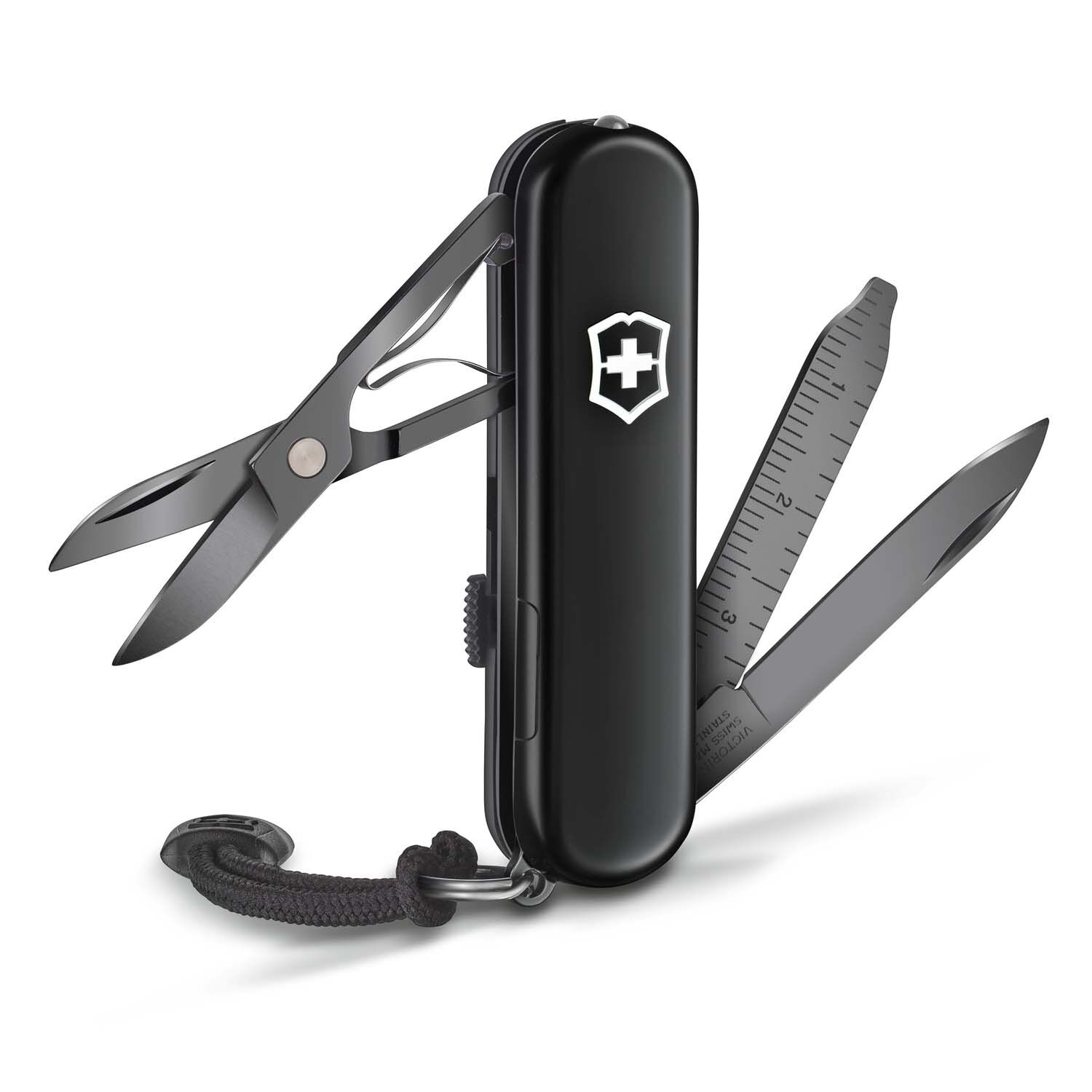 Victorinox Lite Signature 58mm, Kleines Taschenmesser Onyx Black Victorinox Lite Signature 58mm, Kleines Taschenmesser Onyx Black