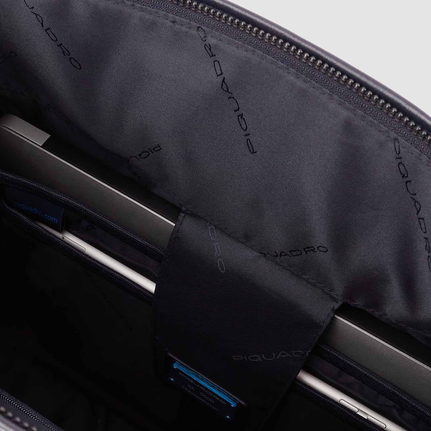 Piquadro Blue Square Revamp Fahrrad Laptopkuriertasche 14" Laptop-Fach