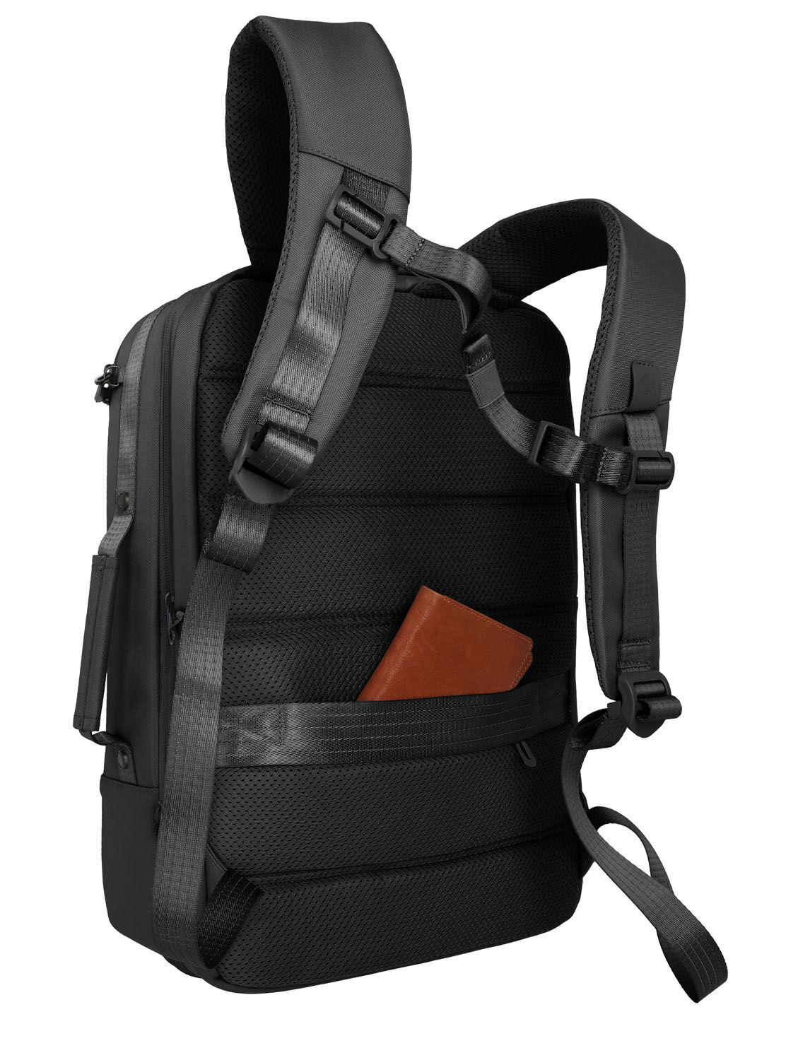 Travelite Workfloow Rucksack L mit 17" Laptopfach Schwarz