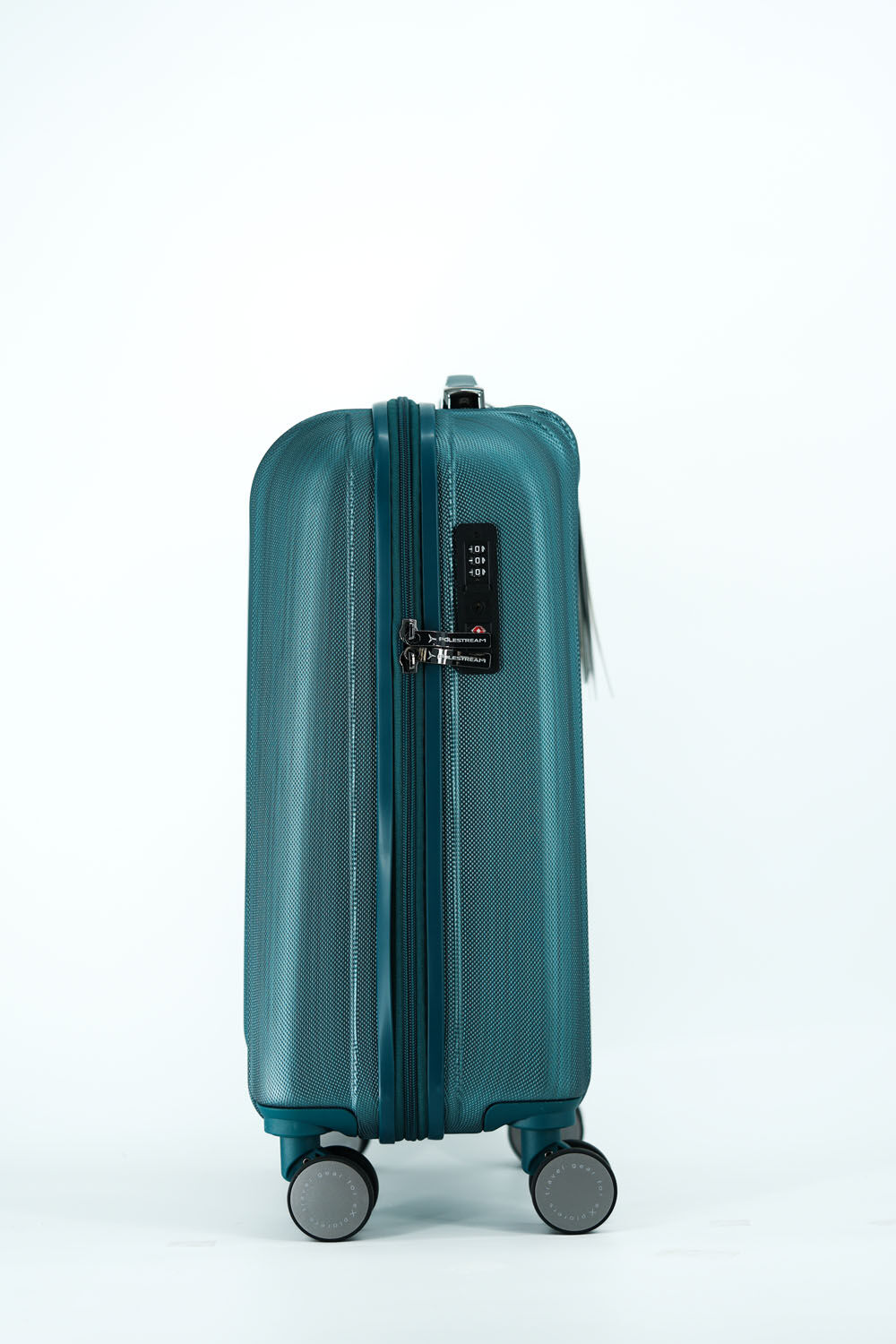 Polestream Moonrock Cabin Trolley S, 4-Rollen, erweiterbar DeepSea Green brushed