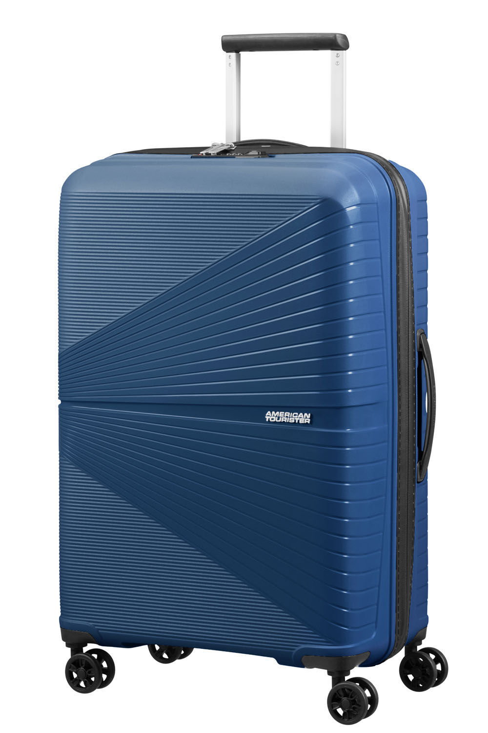 American Tourister Airconic Trolley 67cm mit 4 Rollen + GRATIS HOTELGUTSCHEIN Midnight Navy American Tourister Airconic Trolley 67cm mit 4 Rollen + GRATIS HOTELGUTSCHEIN Midnight Navy