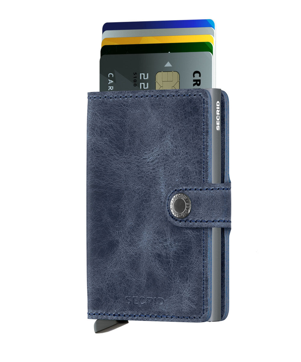 Secrid Miniwallet Vintage MV-Blue