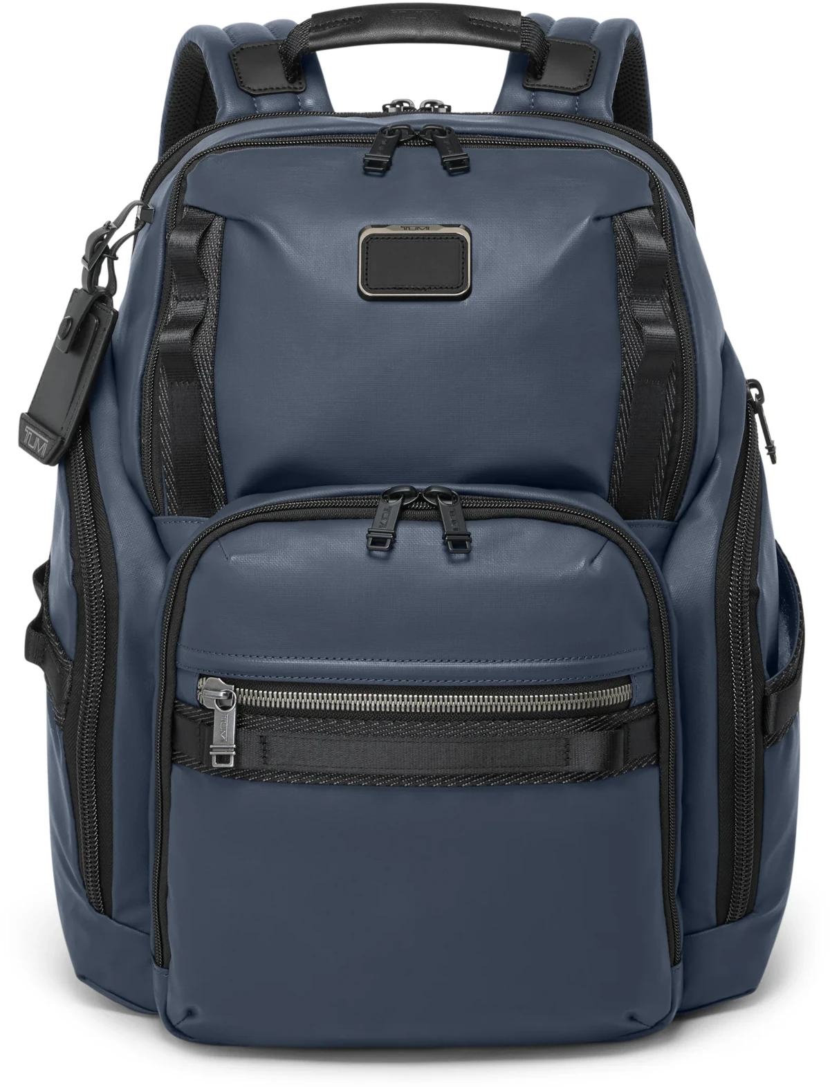 Tumi Alpha Bravo Search Rucksack Navy Coated Canvas