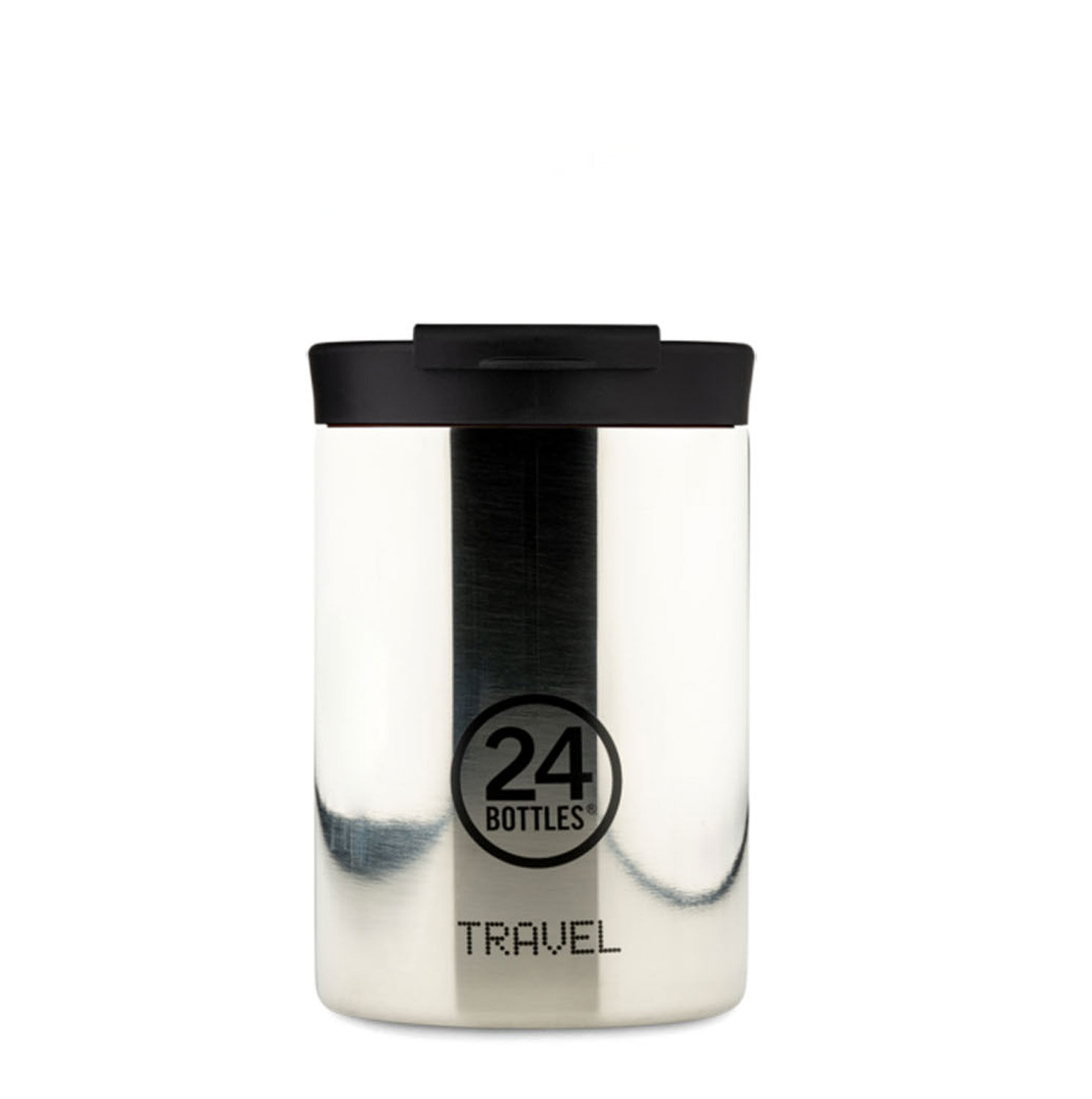24Bottles® Travel Tumbler Glam 350ml Platinum