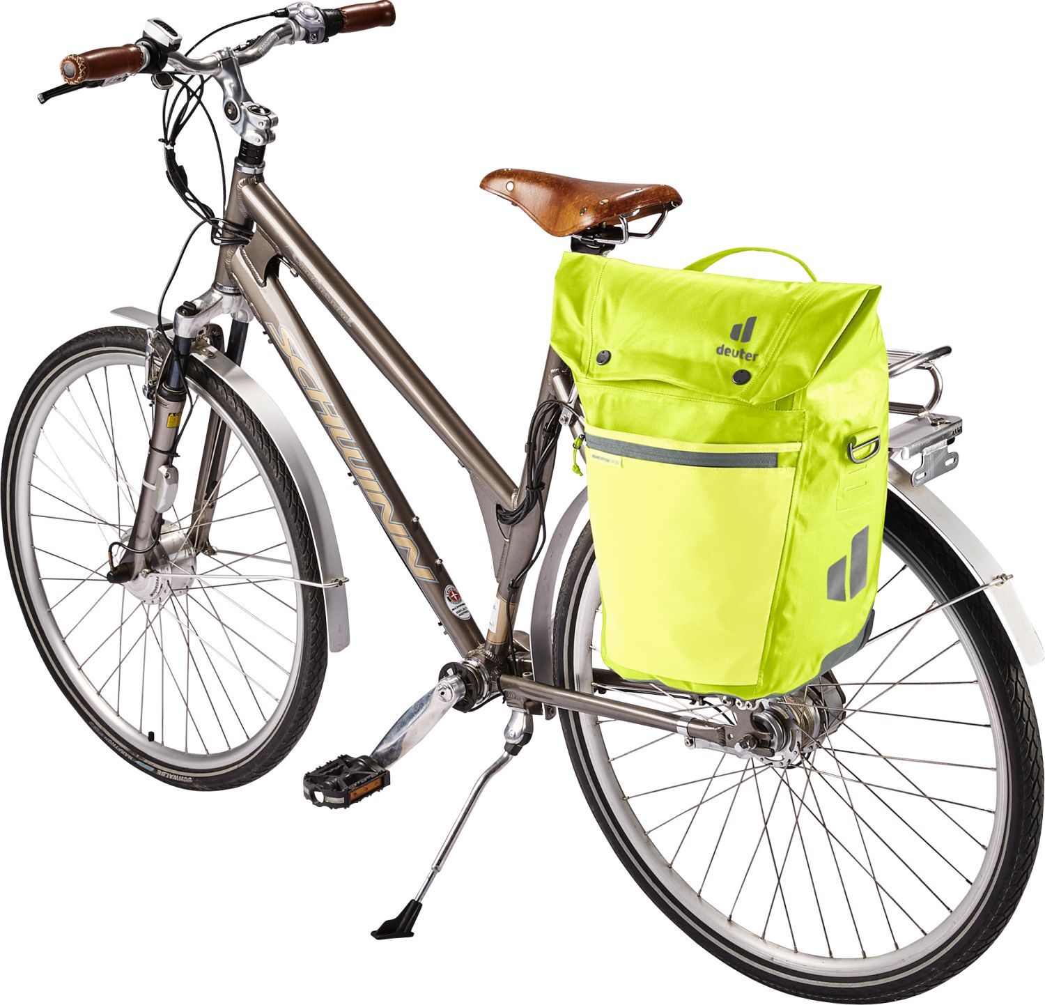 Deuter Mainhattan 17+10 Fahrradtasche citrus-graphite