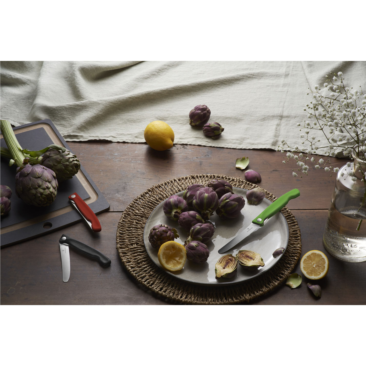 Victorinox Swiss Classic Swiss Classic faltbares Gemüsemesser grün