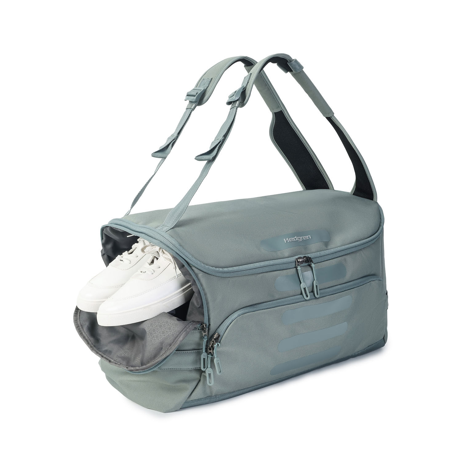 Hedgren Comby SOJOURN Duffle/Bacpack Cabin Size Grey-Green