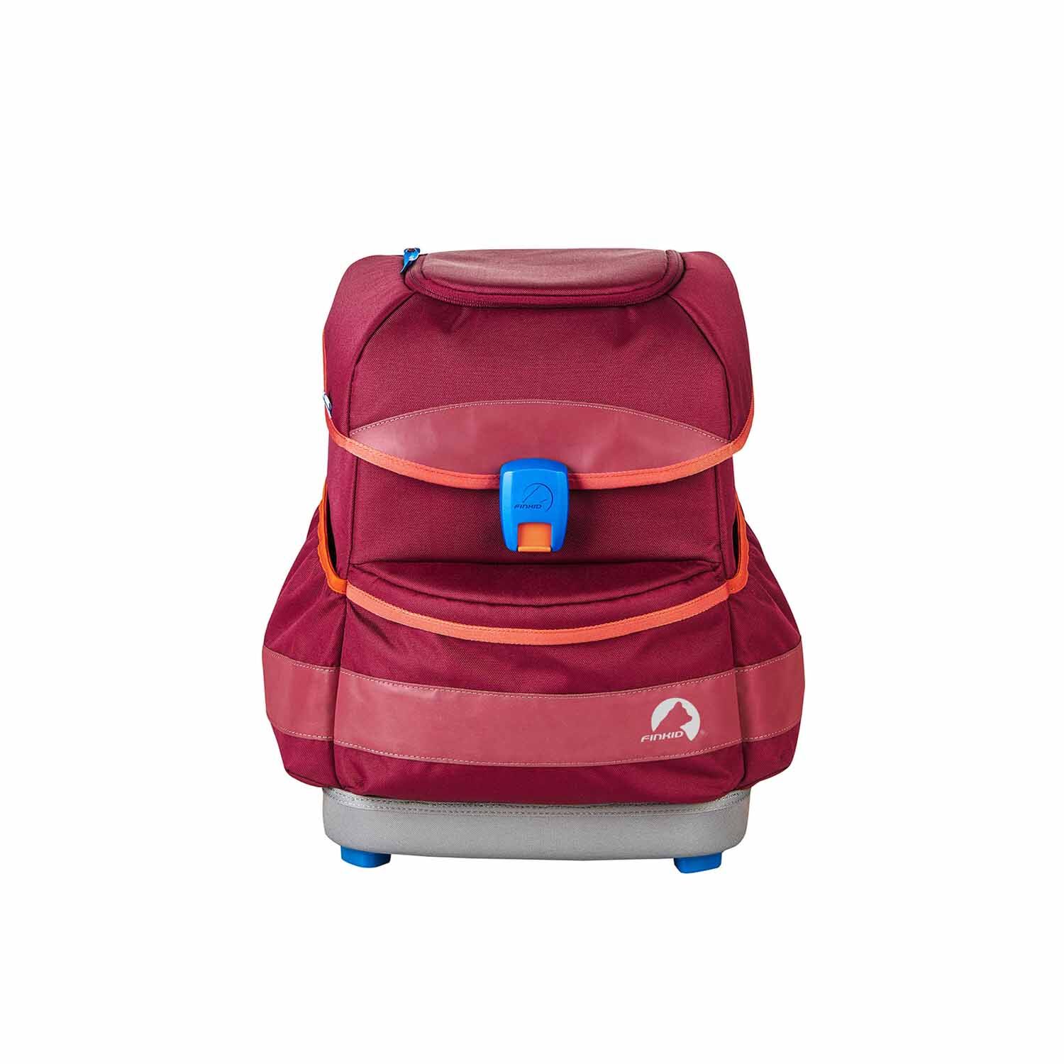 Finkid Buddy Classic Schulrucksack-Set Beet Red /chili