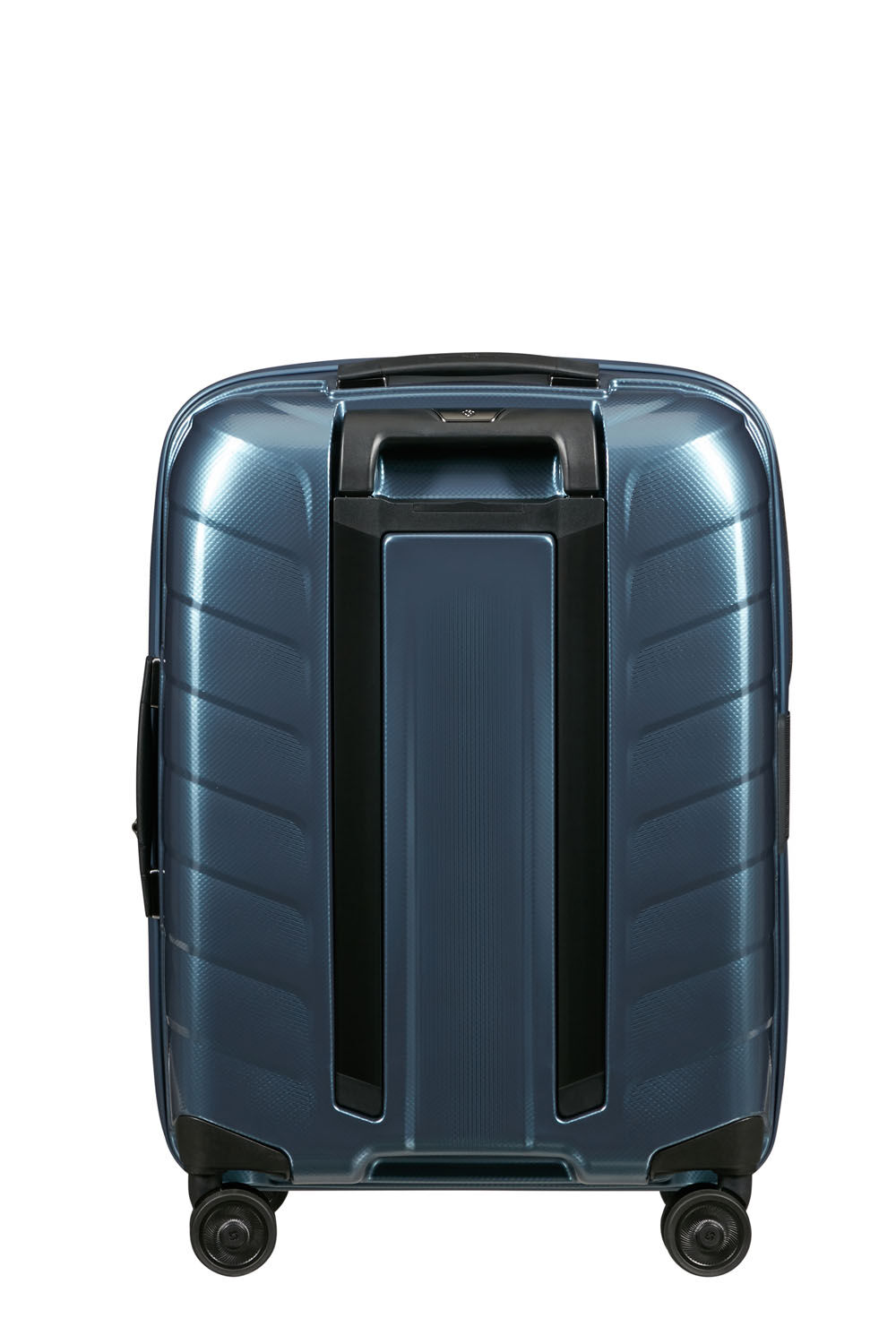Samsonite Attrix Trolley mit 4 Rollen erweiterbar 55cm (20/23cm) Steel Blue