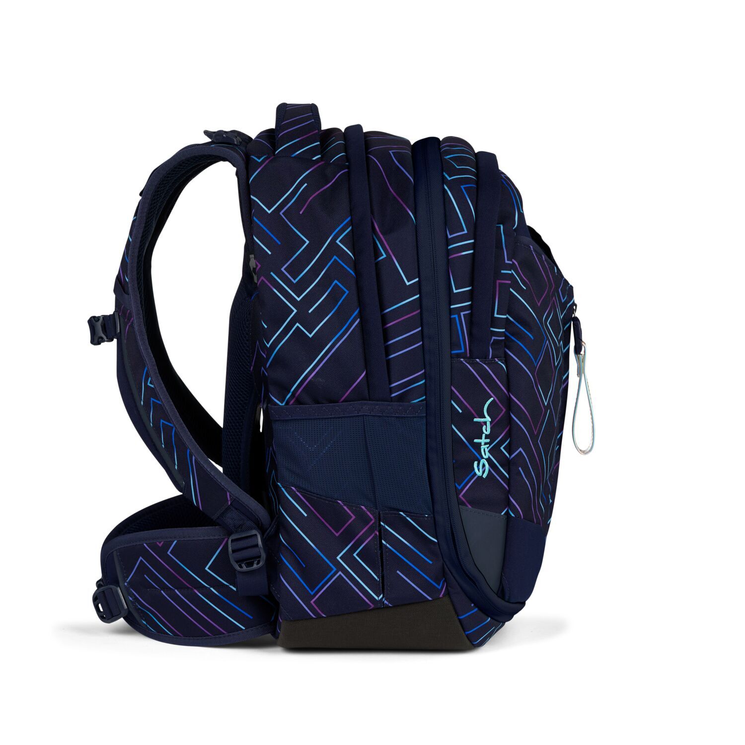 satch match Schulrucksack  Purple Laser