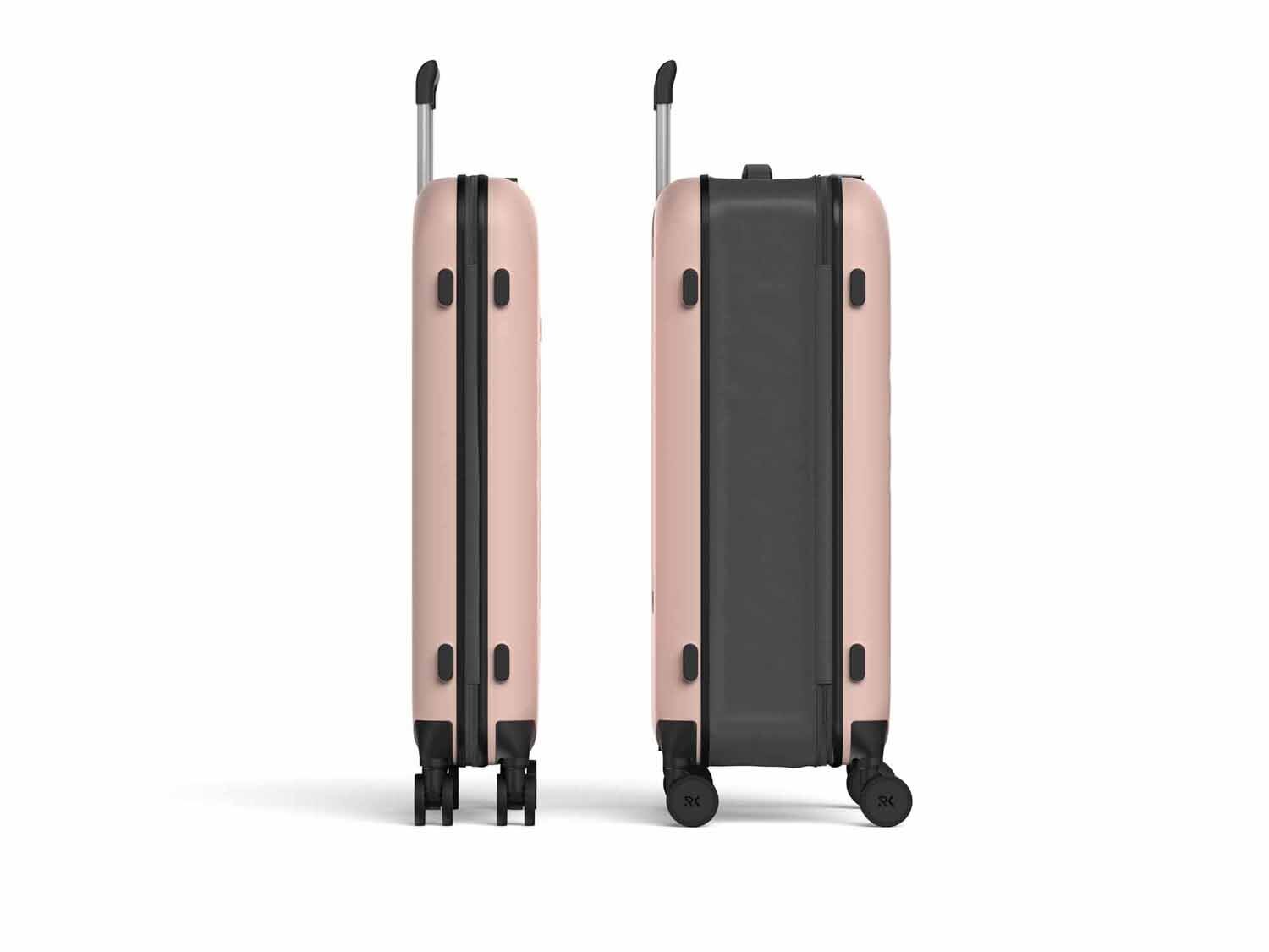 Rollink Vega 360 29" Check-In L, 4-Rollen Rose Smoke