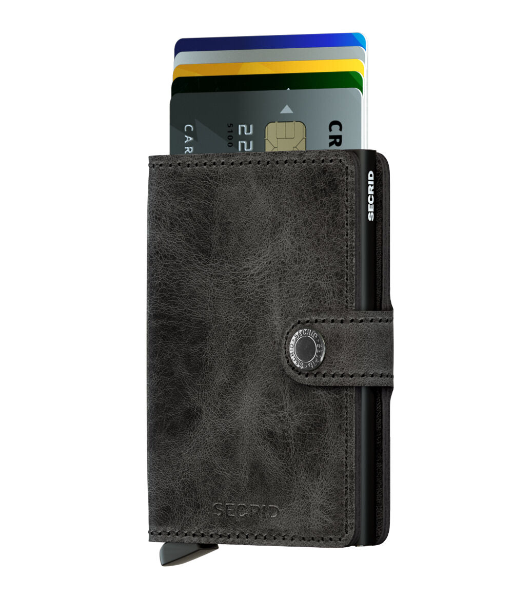 Secrid Miniwallet Vintage MV-Black