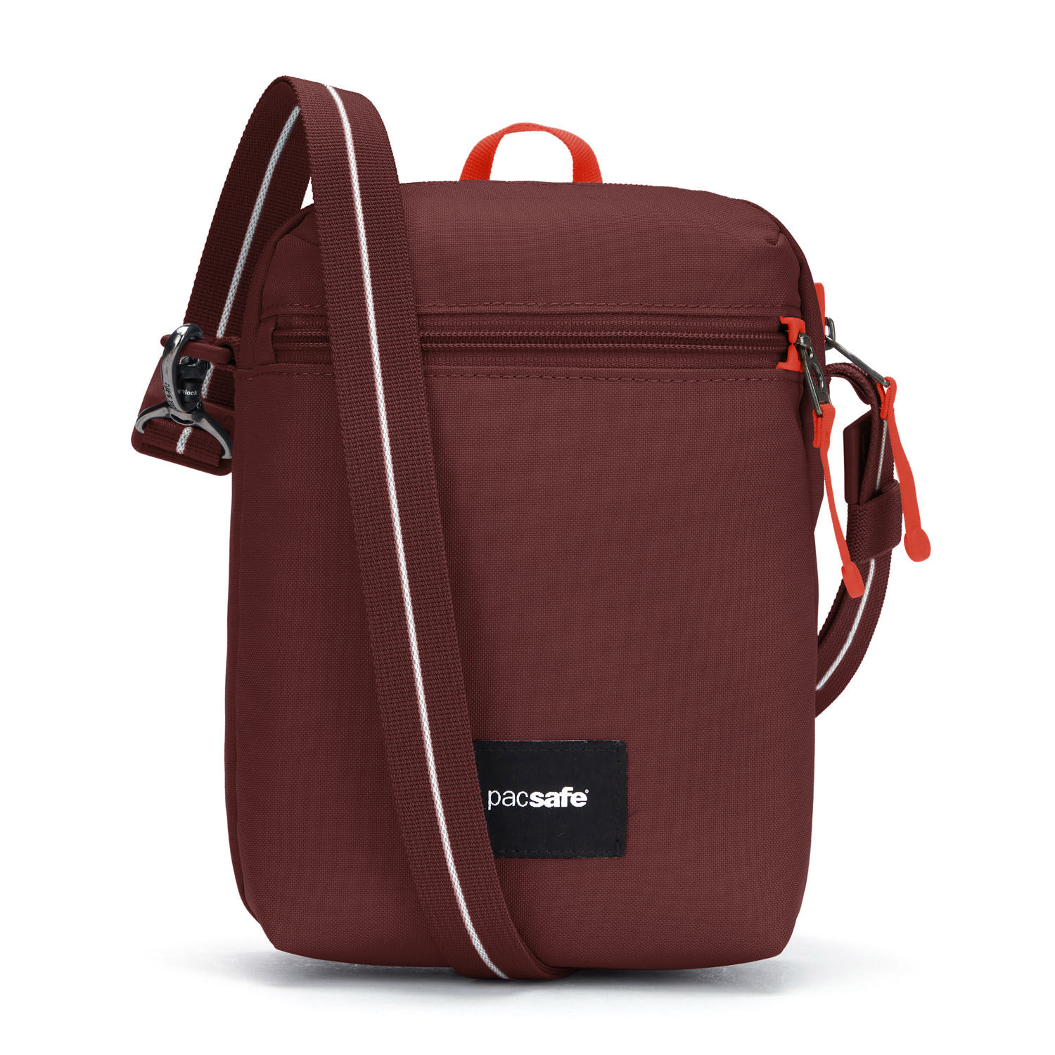 pacsafe GO Anti-Theft Festival Crossbody Garnet Red