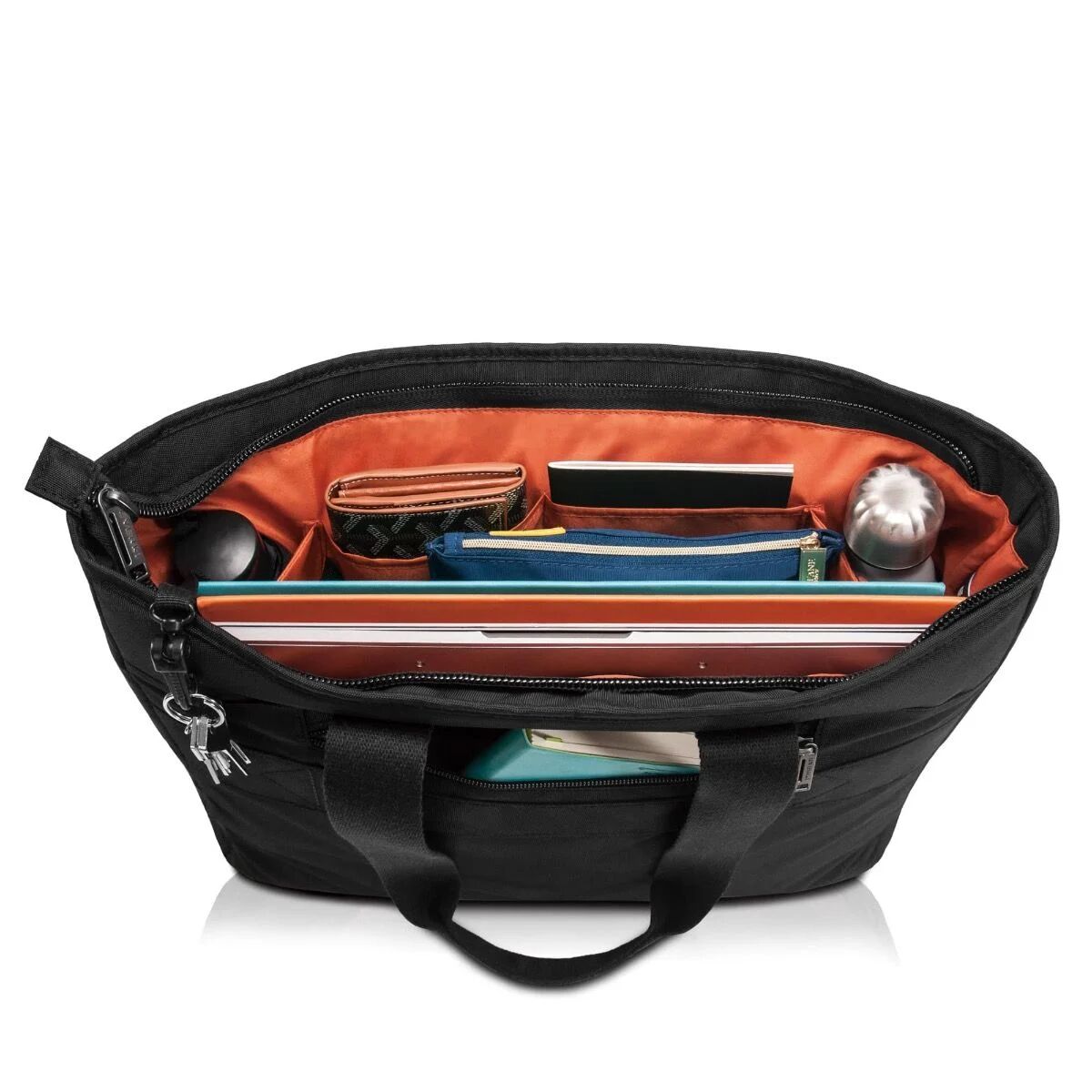 Everki SHOPPER schmale Laptop-Handtasche, bis 15,6 Zoll Schwarz Everki SHOPPER schmale Laptop-Handtasche, bis 15,6 Zoll Schwarz