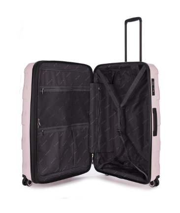 Stratic Straw + Hartschalen-Koffer M, erweiterbar rose