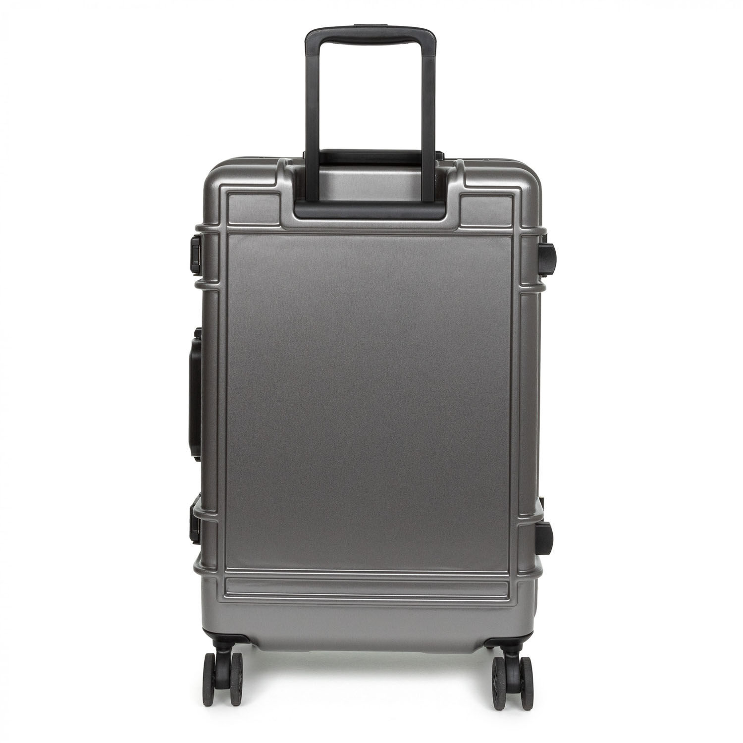 Eastpak RESIST'R CASE L Robuster Hartschalen-Trolley Brushed Metal
