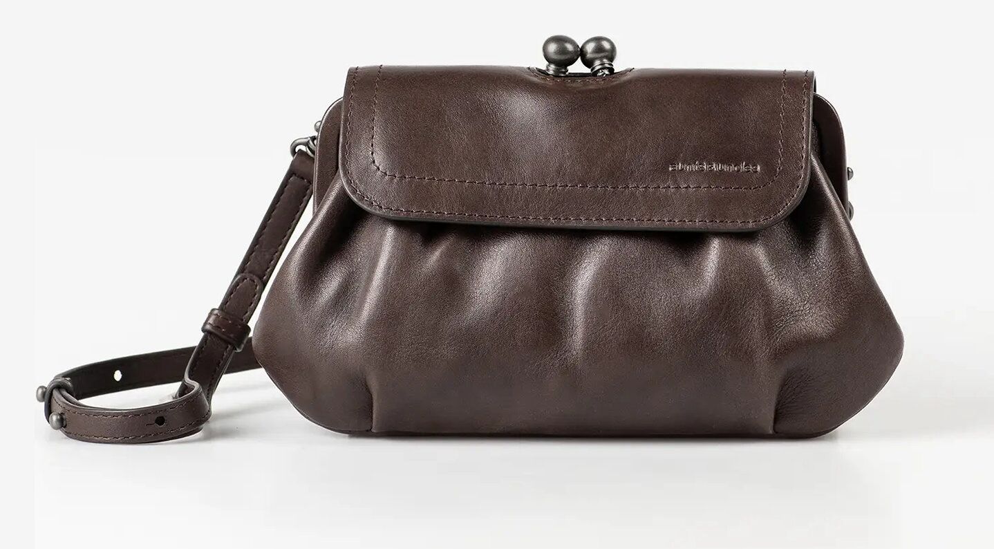 aunts & uncles Grandma's Luxury Club Mrs. Whoopie Pie, Umhängetasche/Clutch/Börse Coffee bean