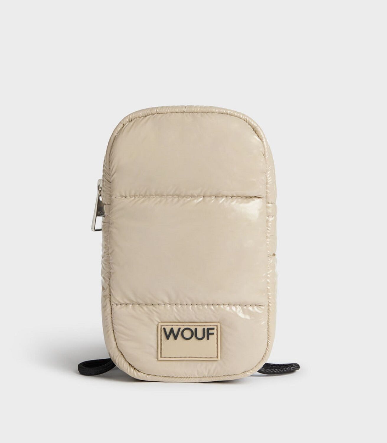 Wouf Quilted Collection Crossbody Phone Bag -Glossy Air Wouf Quilted Collection Crossbody Phone Bag -Glossy Air