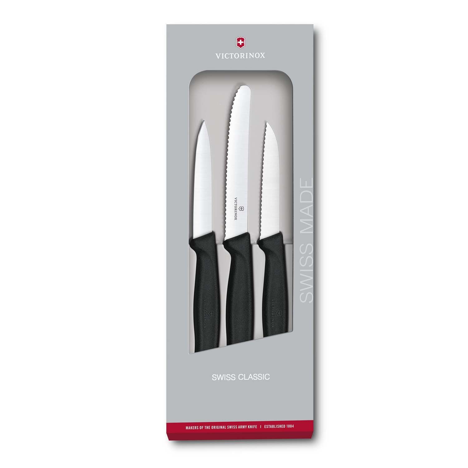 Victorinox Swiss Classic Gemüsemesser-Set, 3-teilig Victorinox Swiss Classic Gemüsemesser-Set, 3-teilig