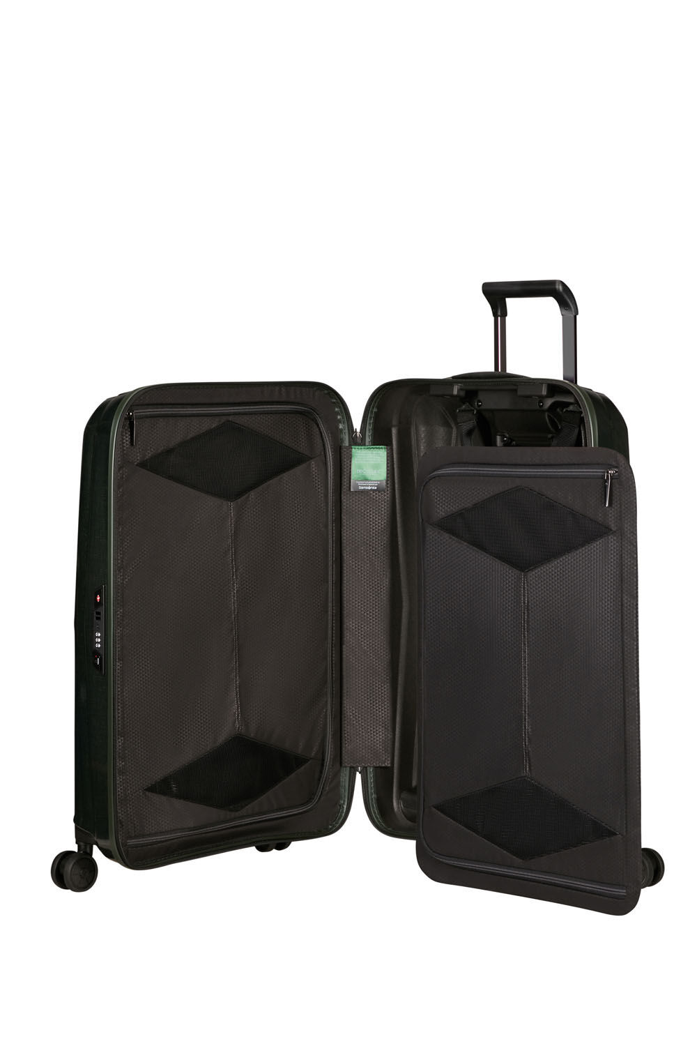 Samsonite Major-Lite Trolley mit 4 Rollen 69cm + GRATIS HOTELGUTSCHEIN Climbing Ivy