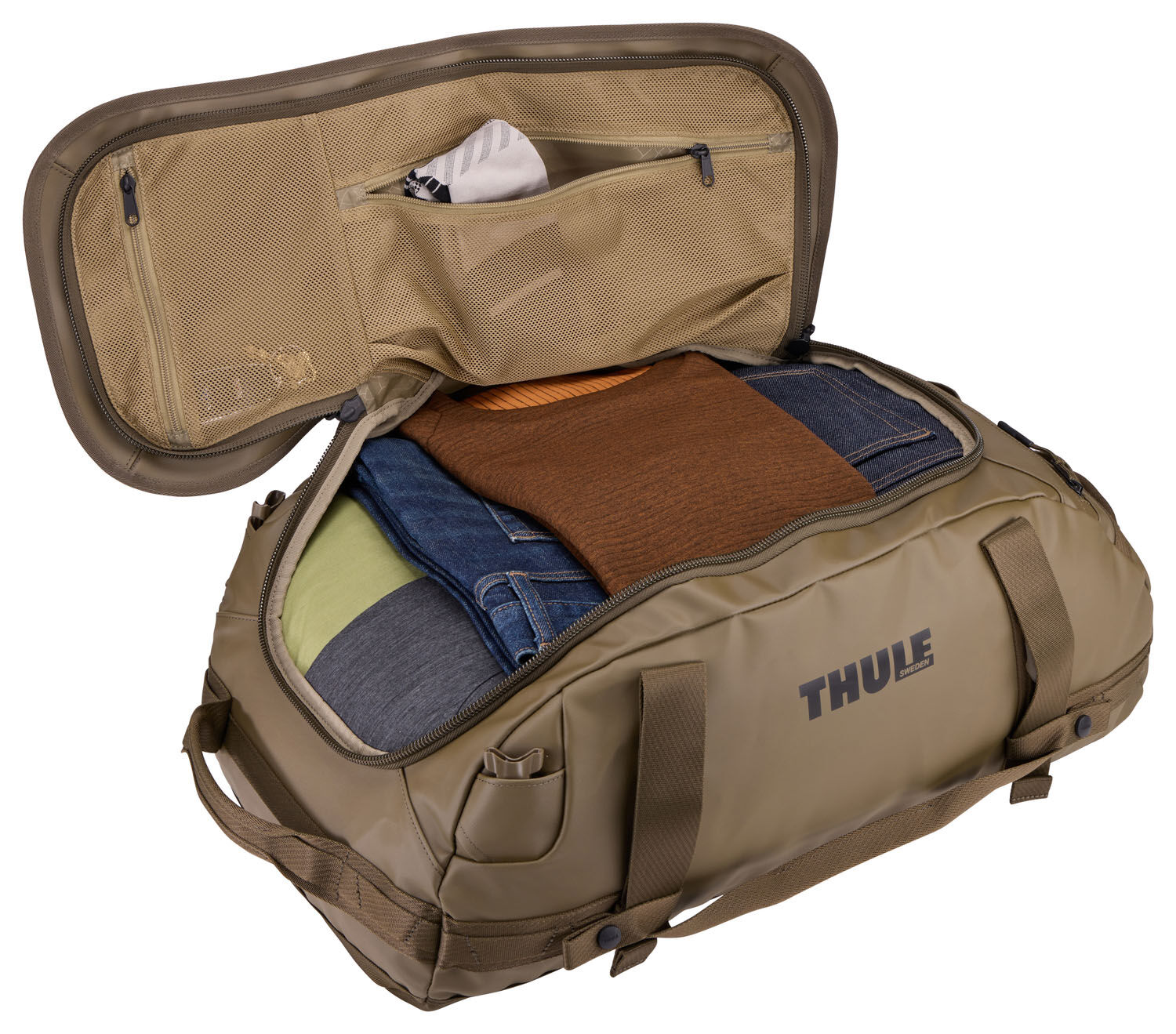 THULE Chasm Reisetasche/Rucksack 40Liter Deep Khaki