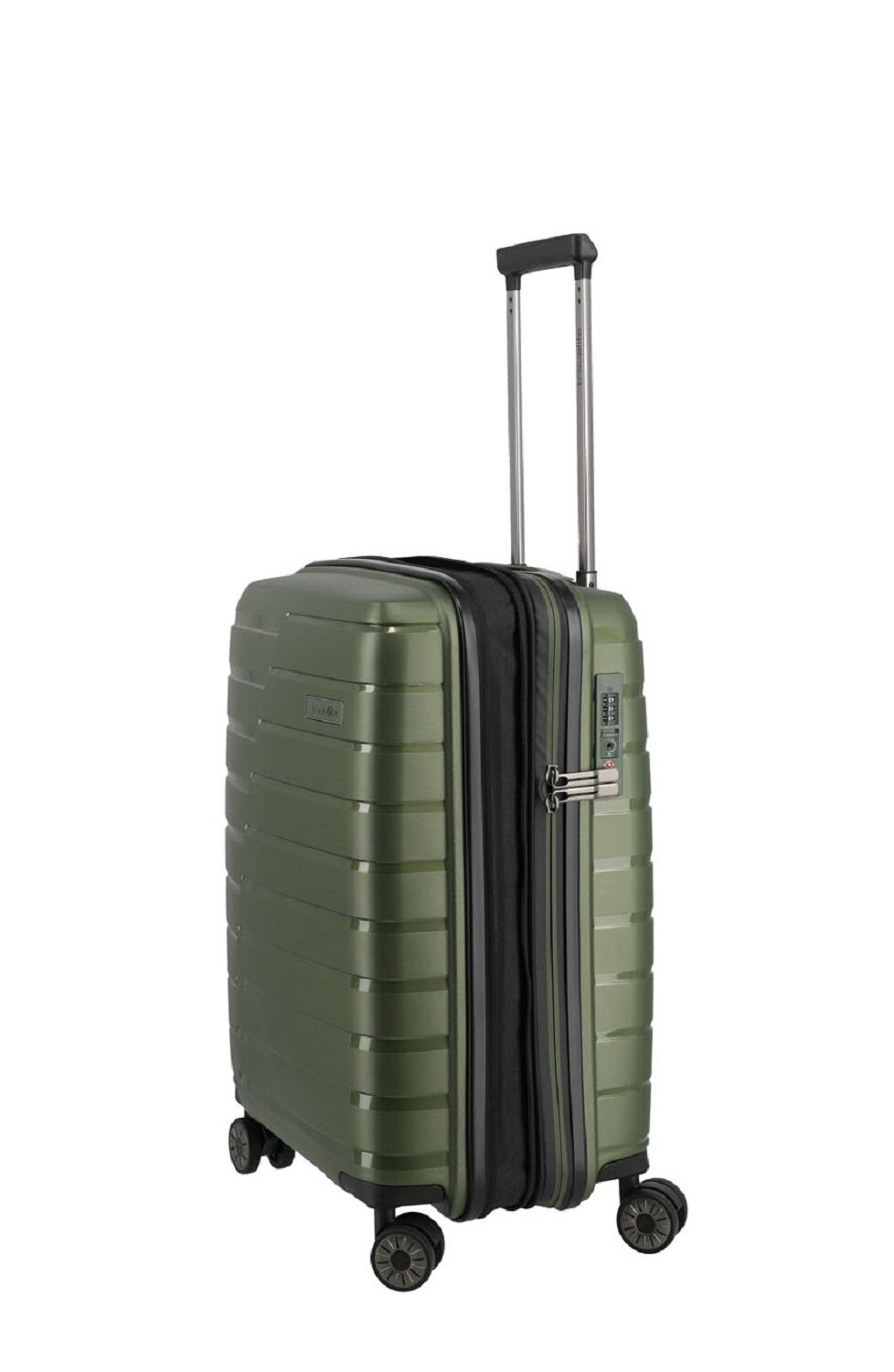 Travelite Air Base Trolley S 4-Rollen, erweiterbar Olive