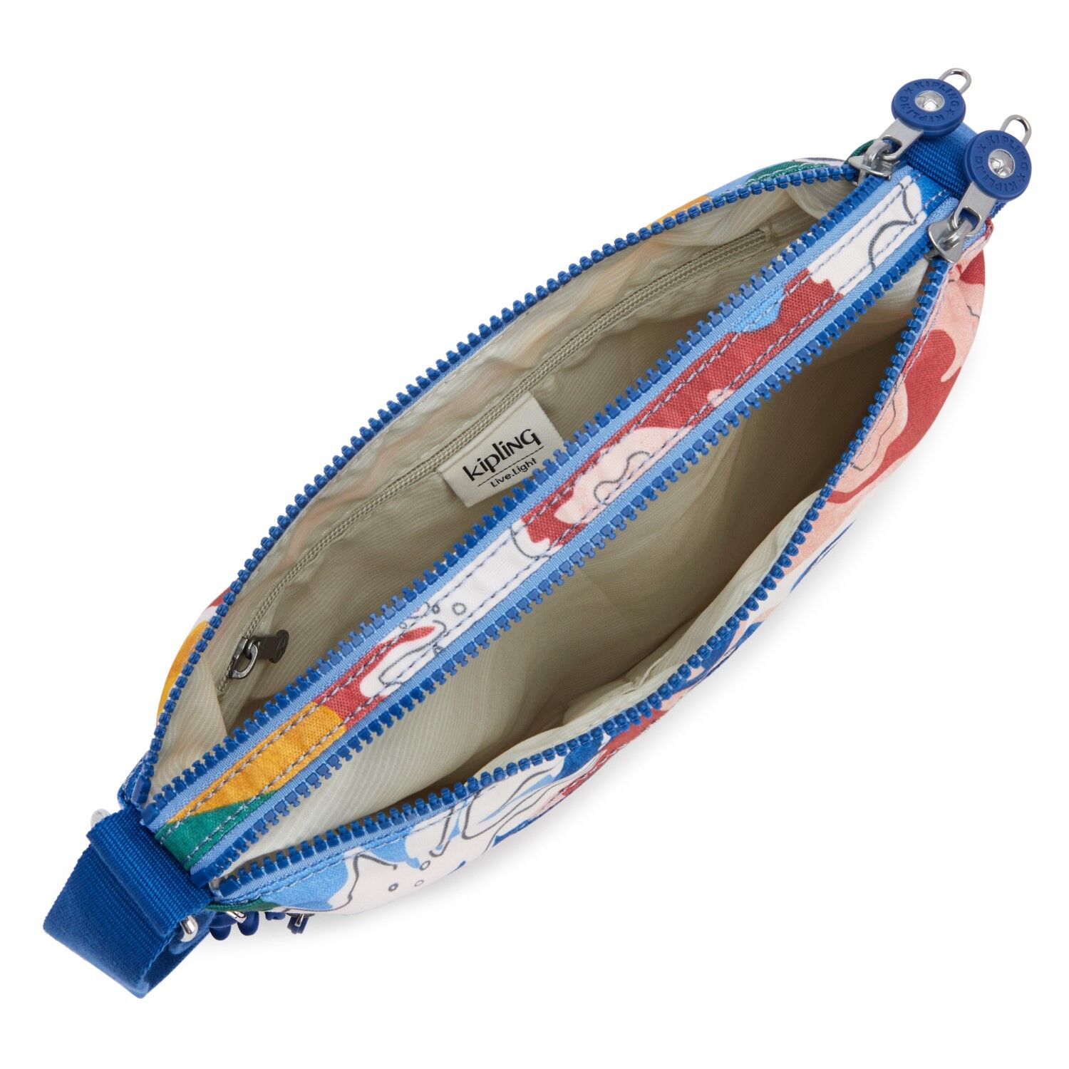 Kipling ALVAR Mittelgroße Schultertasche Botanical Print