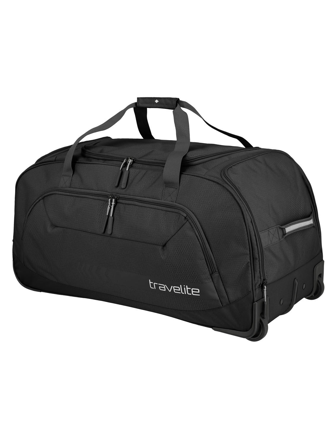 Travelite Kick Off Rollenreisetasche XL Schwarz