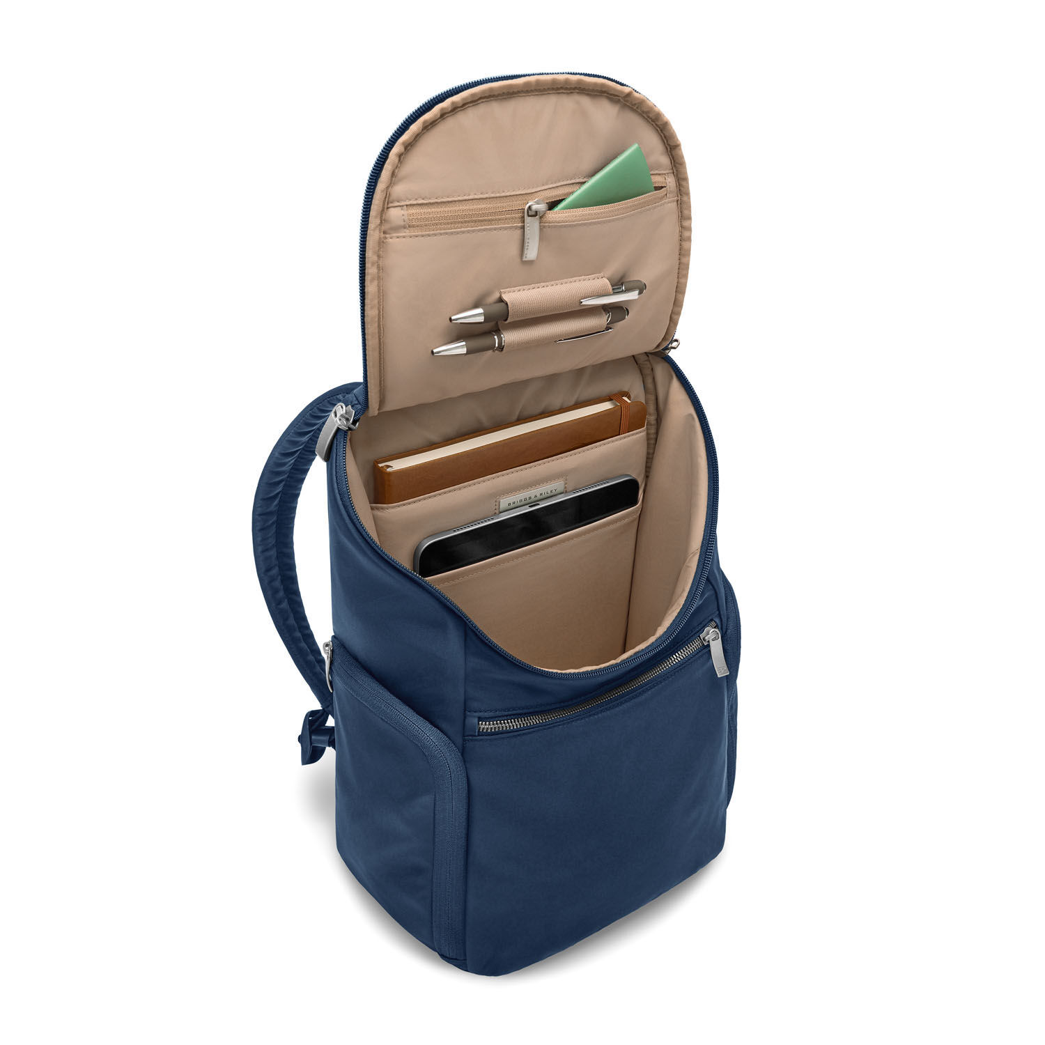Briggs & Riley Rhapsody U Zip Backpack Navy