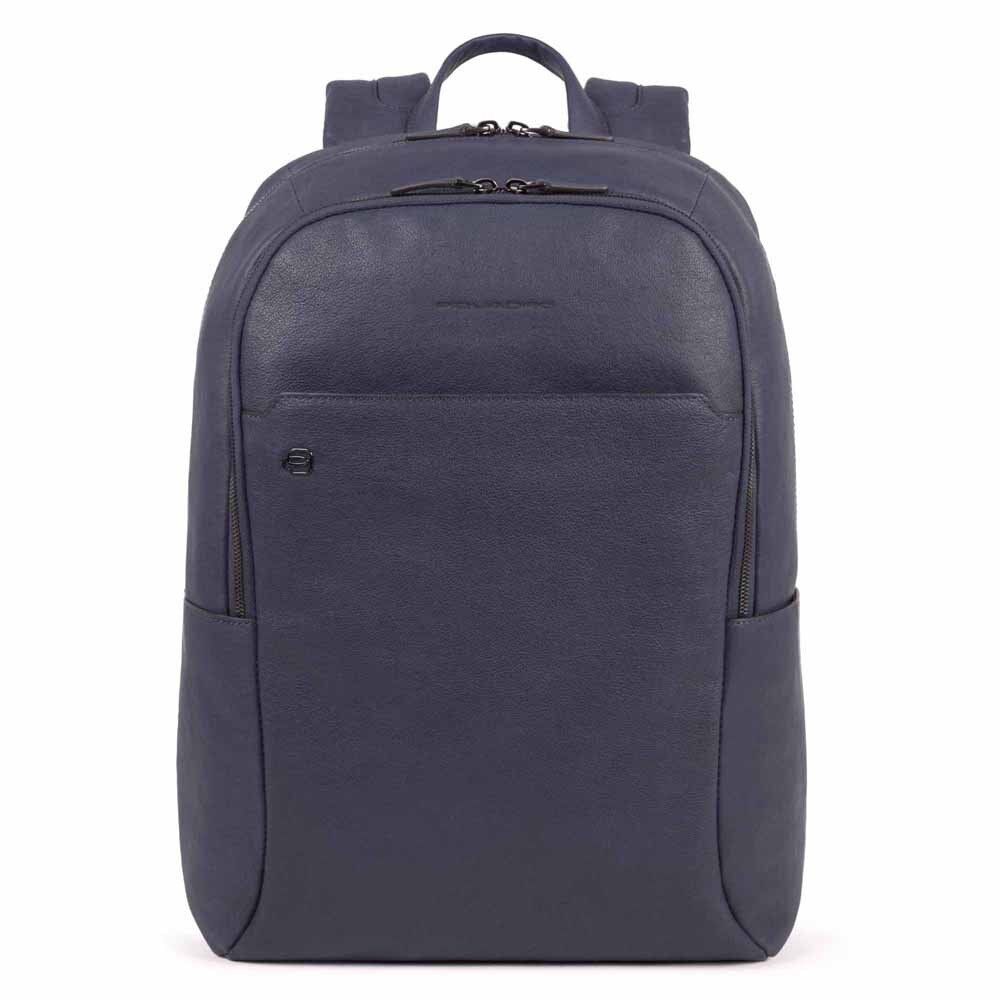 Piquadro Black Square Großer Laptoprucksack 15,6" mit iPad®-Fach