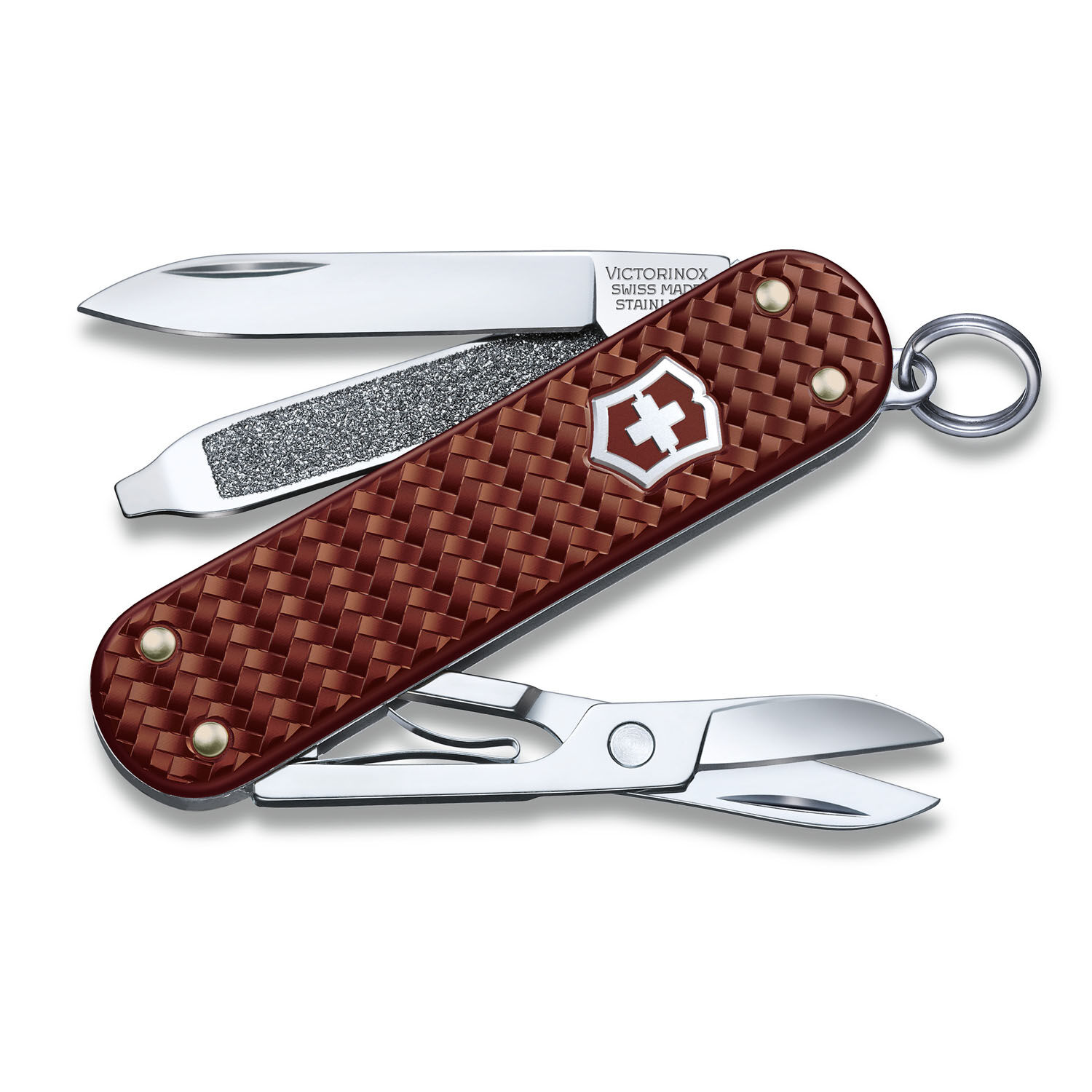 Victorinox Classic Sd Precious Alox Kollektion, Kleines Taschenmesser Hazel Brown