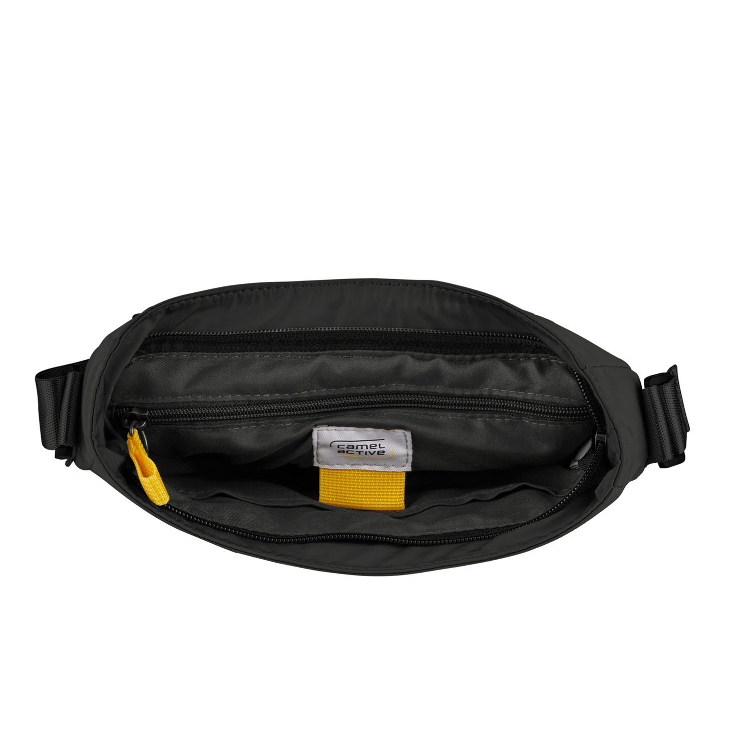 Camel Active Terra Cross Bag S aus recyceltem Nylon 4226 Schwarz