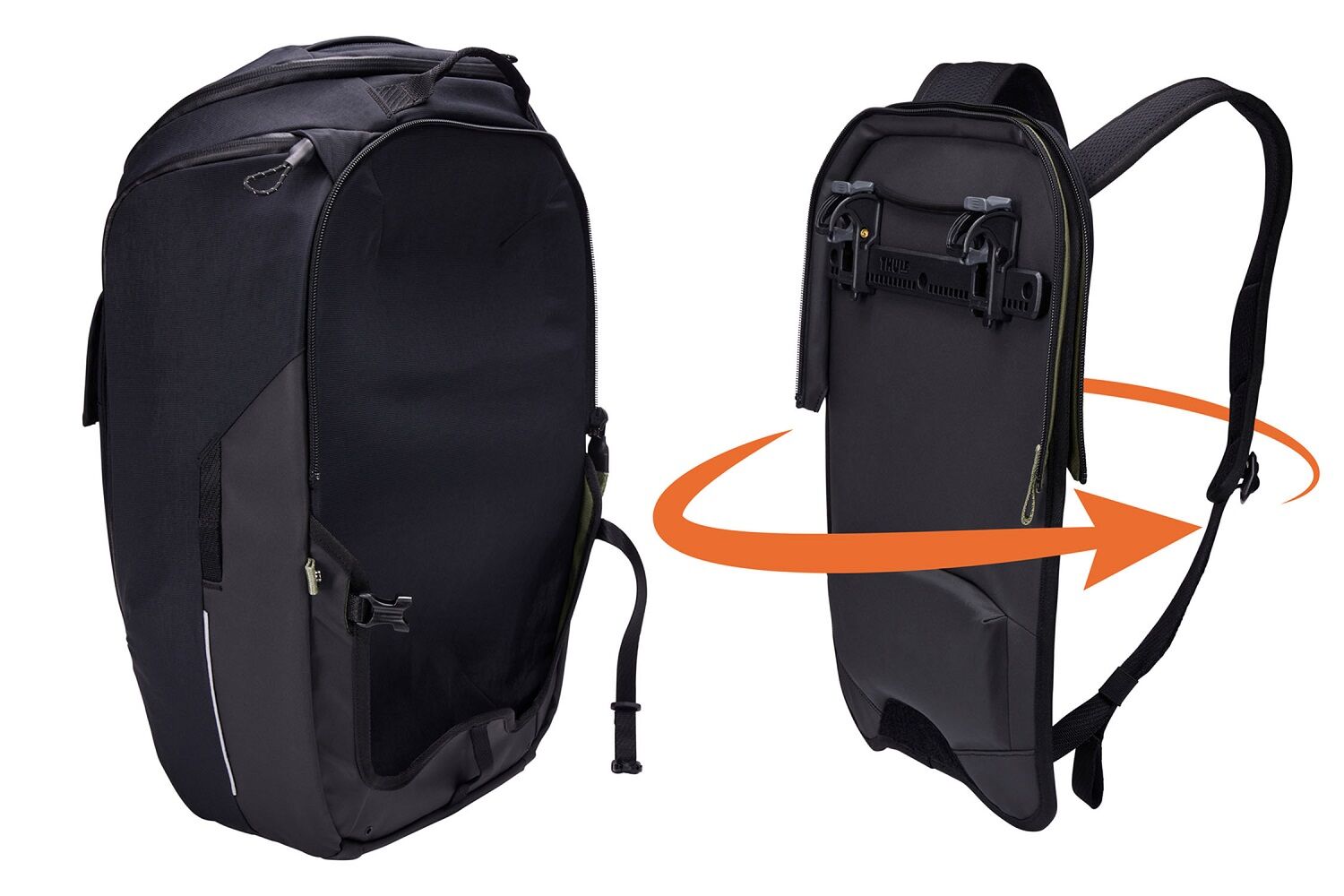 THULE Paramount Fahrradpacktasche und Rucksack 26L Black