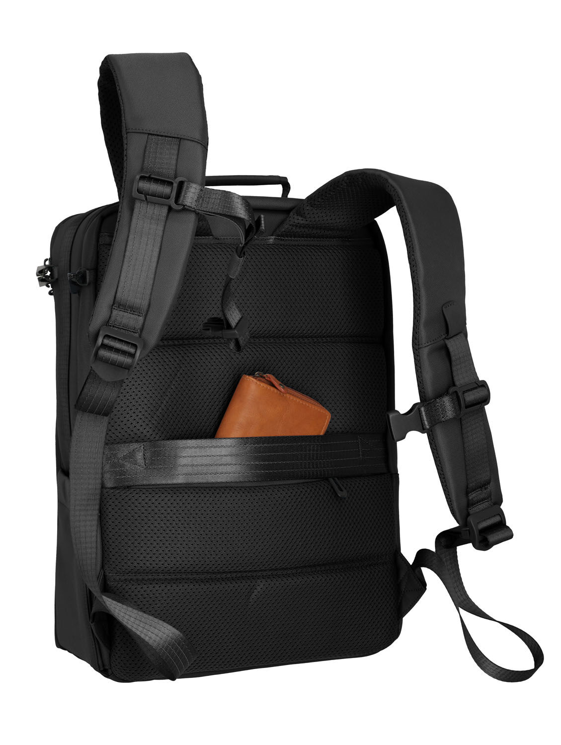 Travelite Workfloow Rucksack M mit 15,6" Laptopfach Schwarz