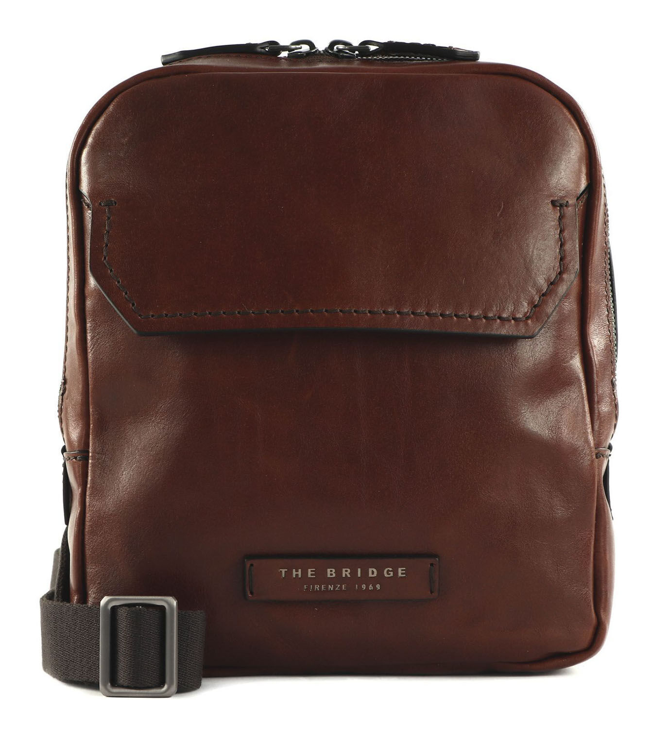The Bridge Williamsburg Crossbody -  05141301 Braun/Ruthenium
