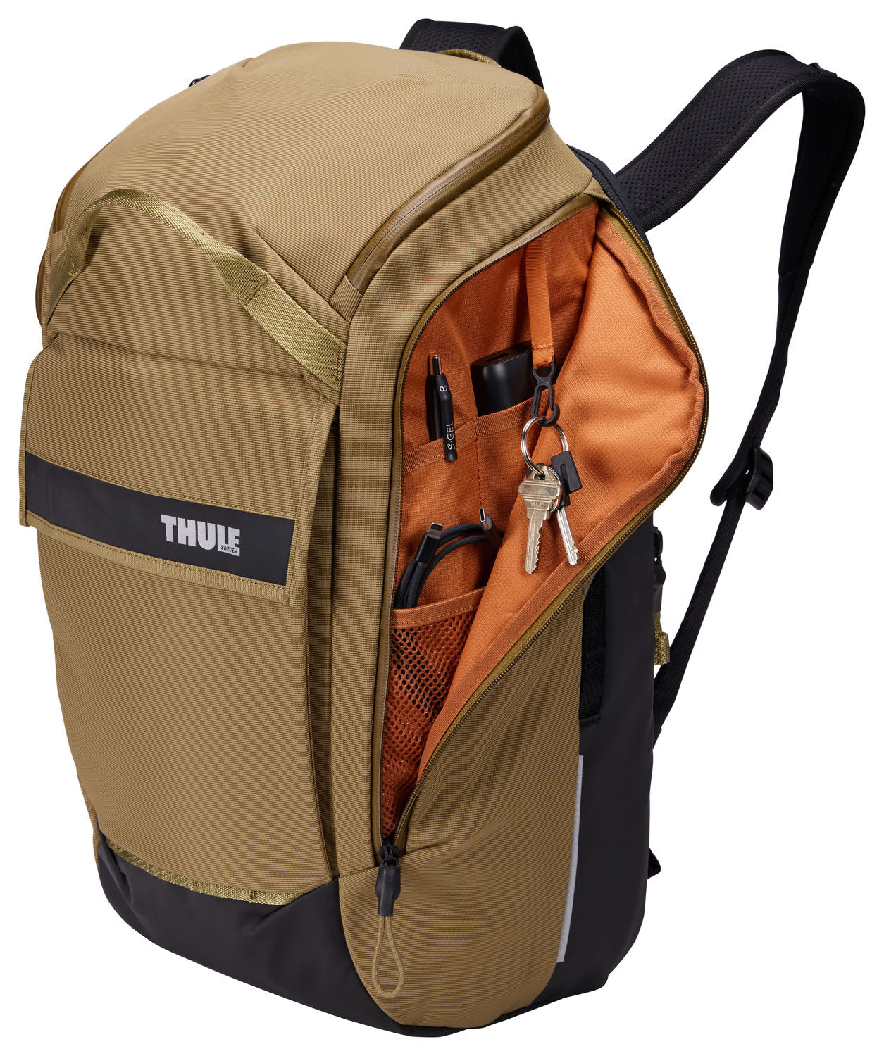 THULE Paramount Fahrradpacktasche und Rucksack 26L Nutria